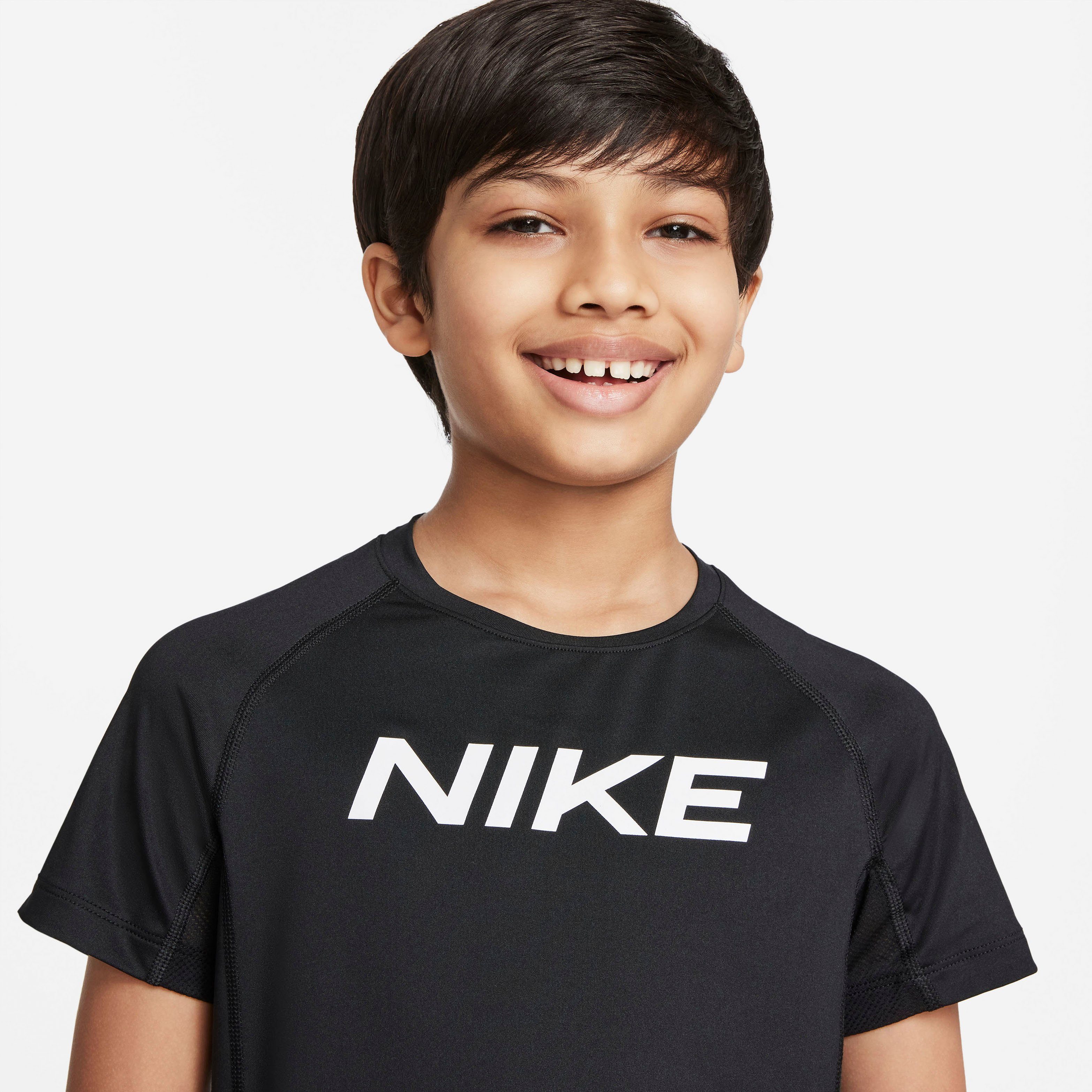 Top Nike Dri-FIT Kids' Short-Sleeve Pro Big T-Shirt (Boys)