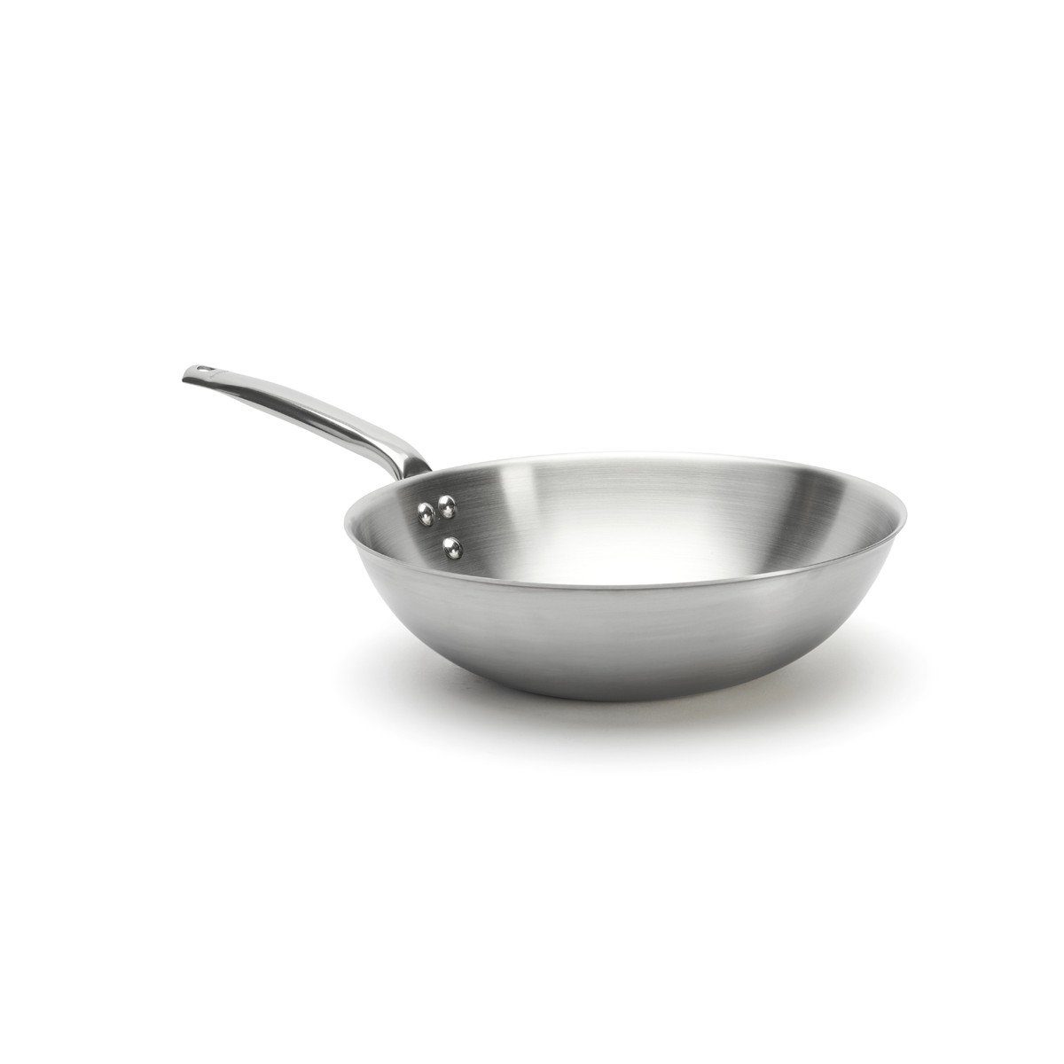 de Buyer Wok Alchimy, 32 cm - Edelstahl-Mehrschichtmaterial