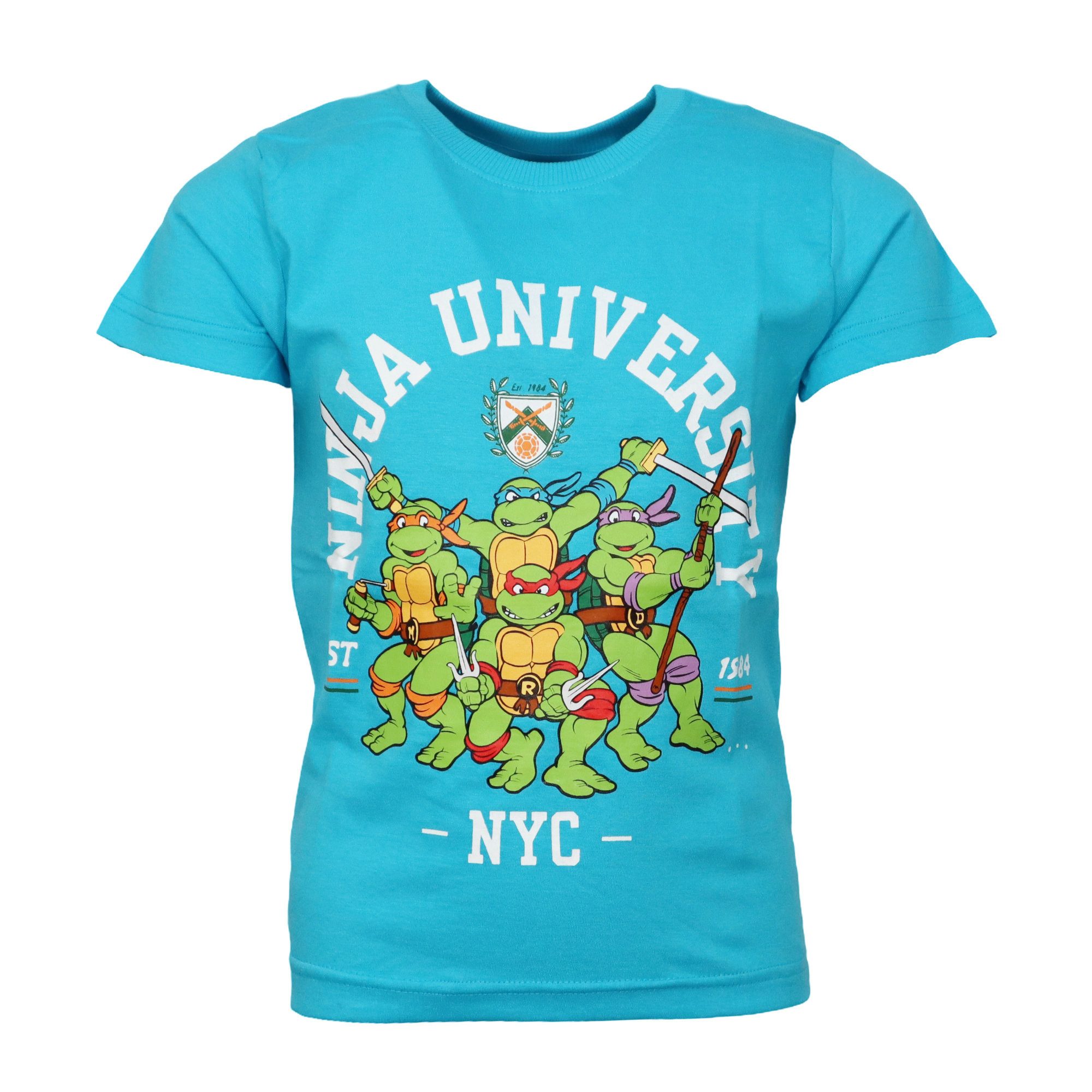Teenage Mutant Ninja Turtles Print-Shirt Teenage Mutant Ninja Turtles Kinder Jungen T-Shirt Gr. 104 bis 134, Baumwolle