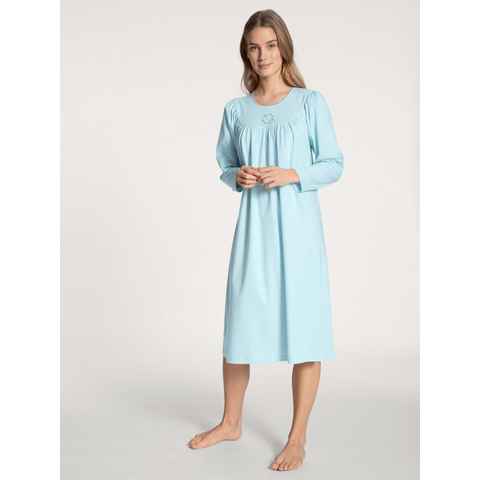 CALIDA Nachthemd Soft Cotton Schlafhemd ca. 110 cm lang, Comfort Fit, Raglanschnitt