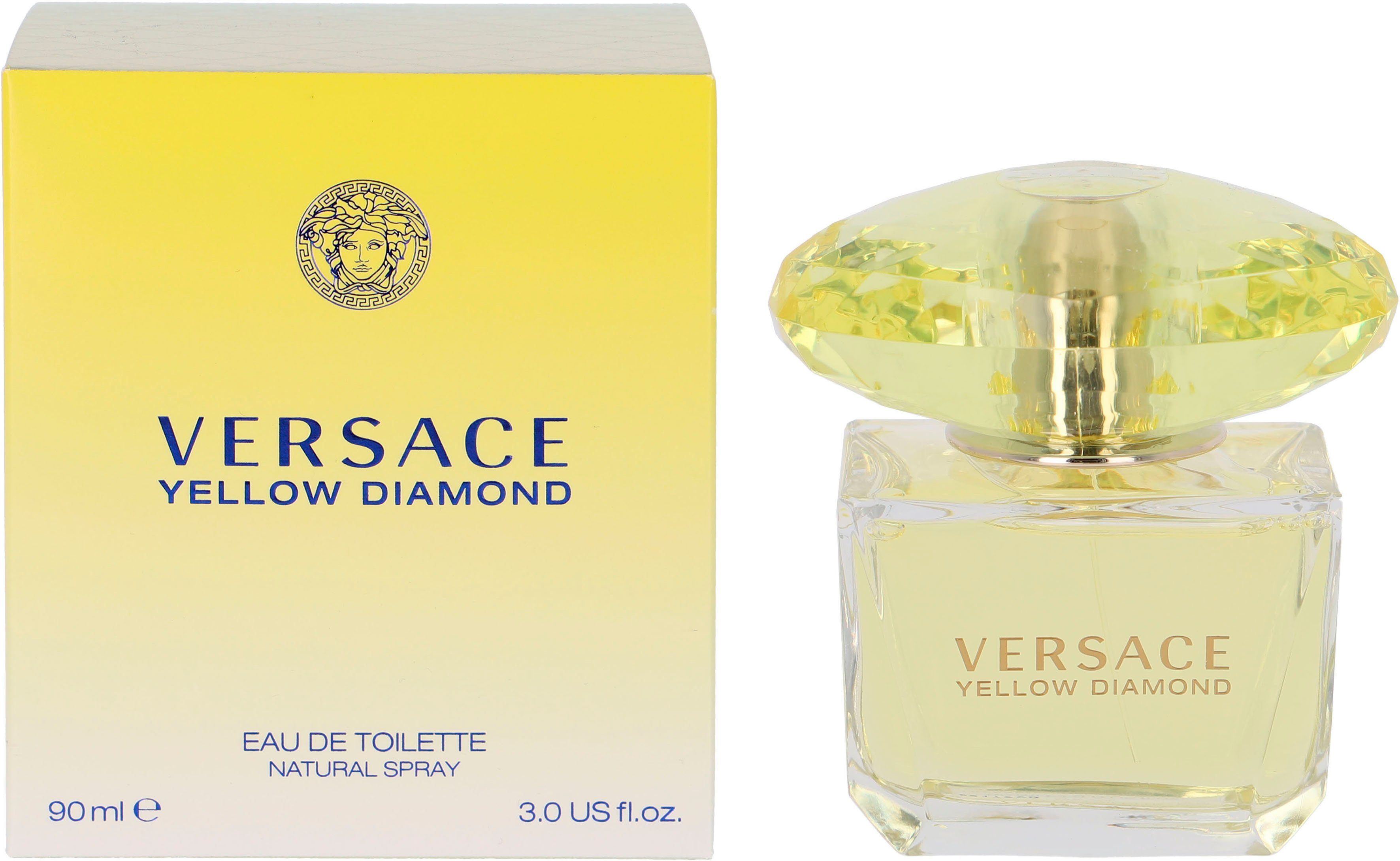 Versace Eau de Toilette YELLOW DIAMONDS EDT, mit fruchitgem Touch. € 78,99, (€ 877,67 pro 1 l).