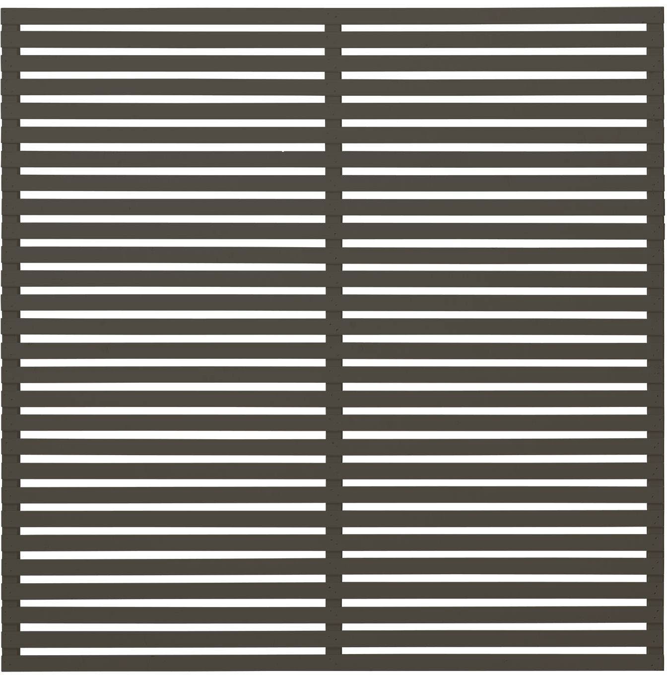 PLUS Sichtschutzelement Tokyo, (Set), Höhe: 180 cm, Gesamtlänge: 5,76 bis 13,32 m, zum Einbetonieren