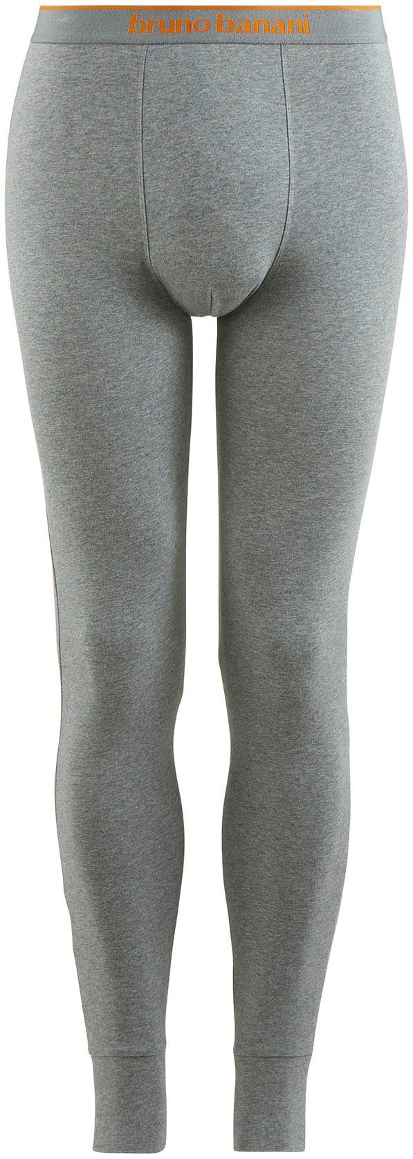 Bruno Banani Lange Unterhose Warm Up (1-St) graumelange | Lange Unterhosen