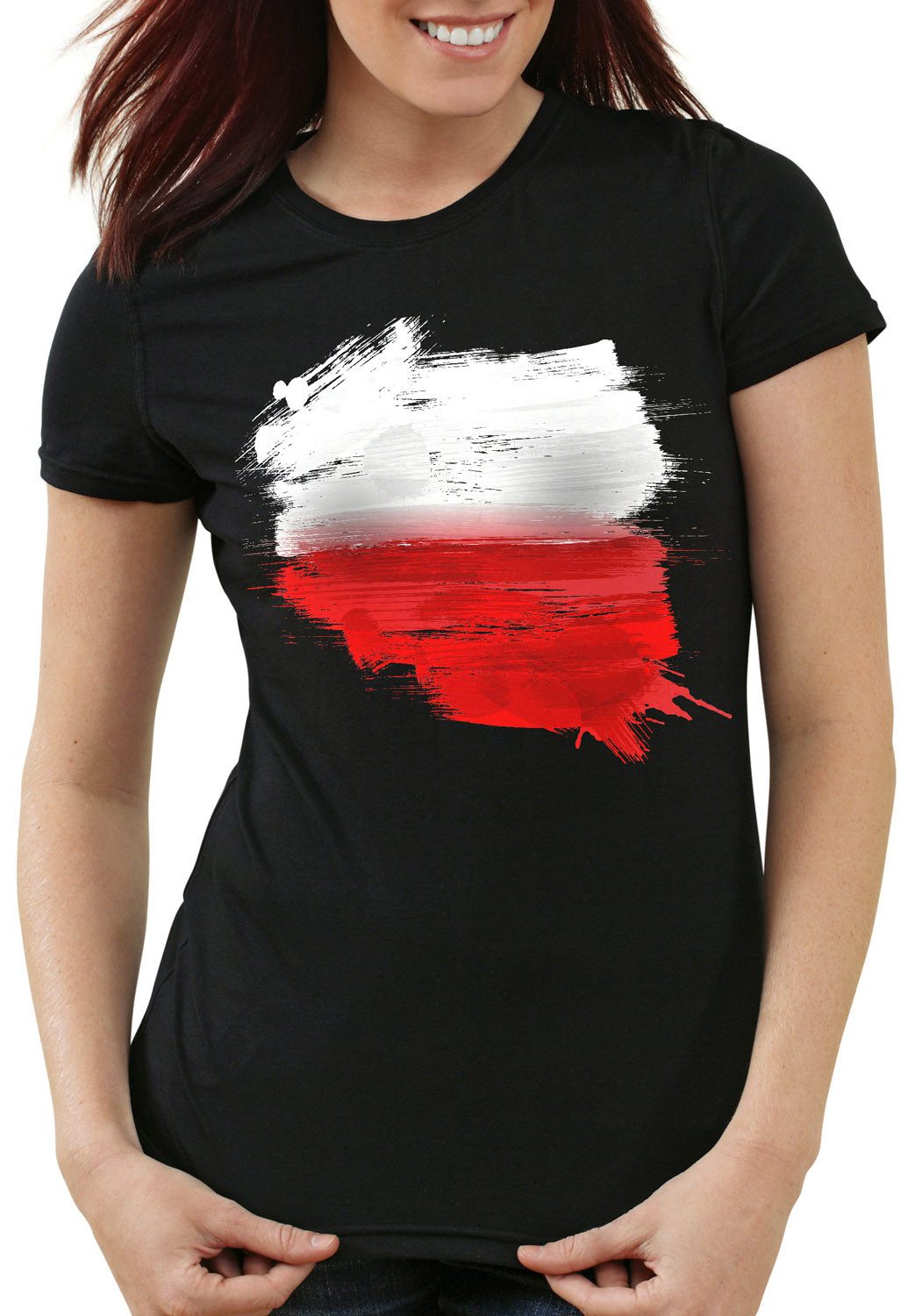 style3 T-Shirt Flagge Polen Fußball Sport günstig online kaufen
