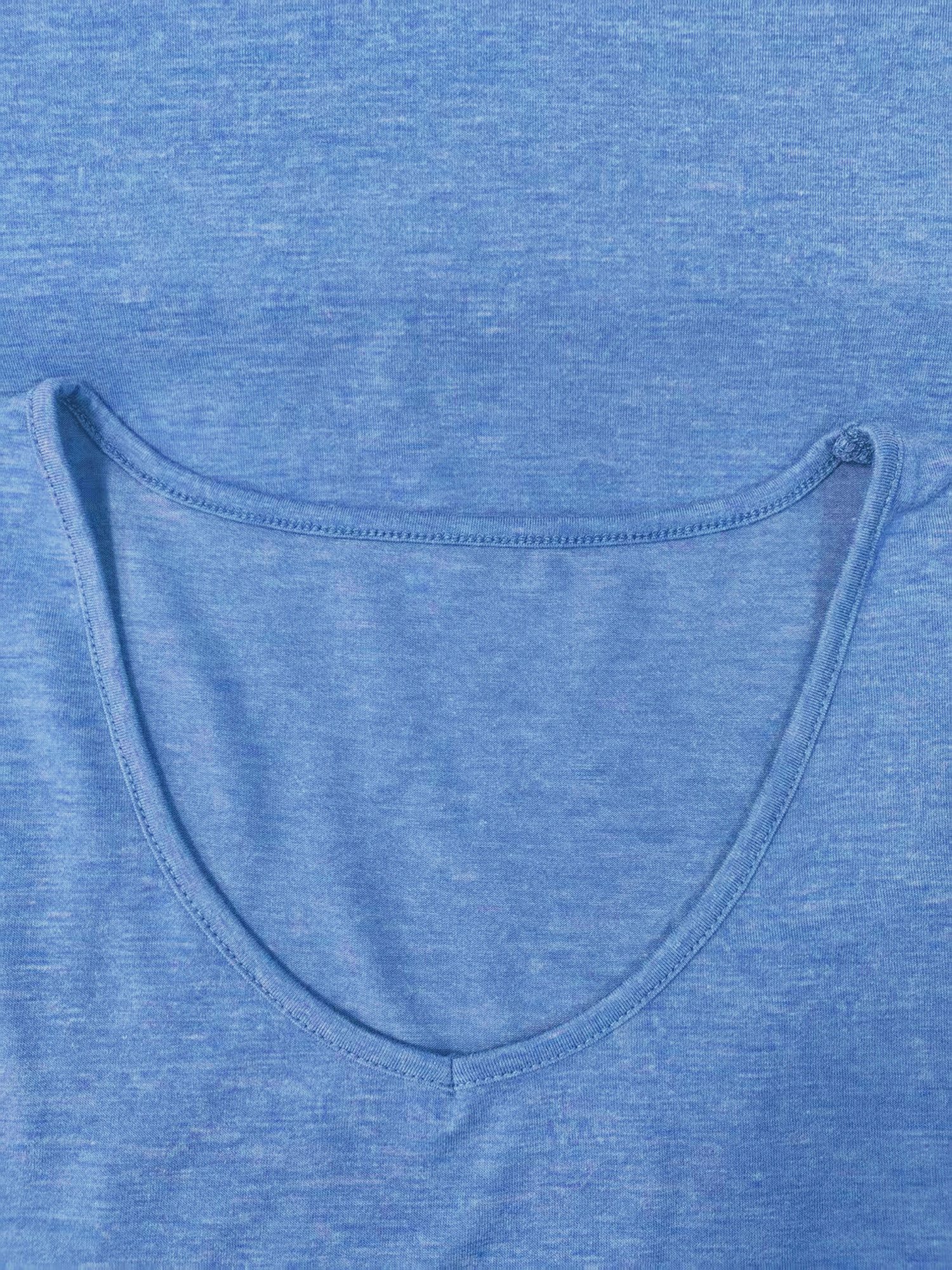 PYLIKE Print-Shirt Damen Casual Achselhemd mit Löwenzahn Druck bequemes Tan günstig online kaufen
