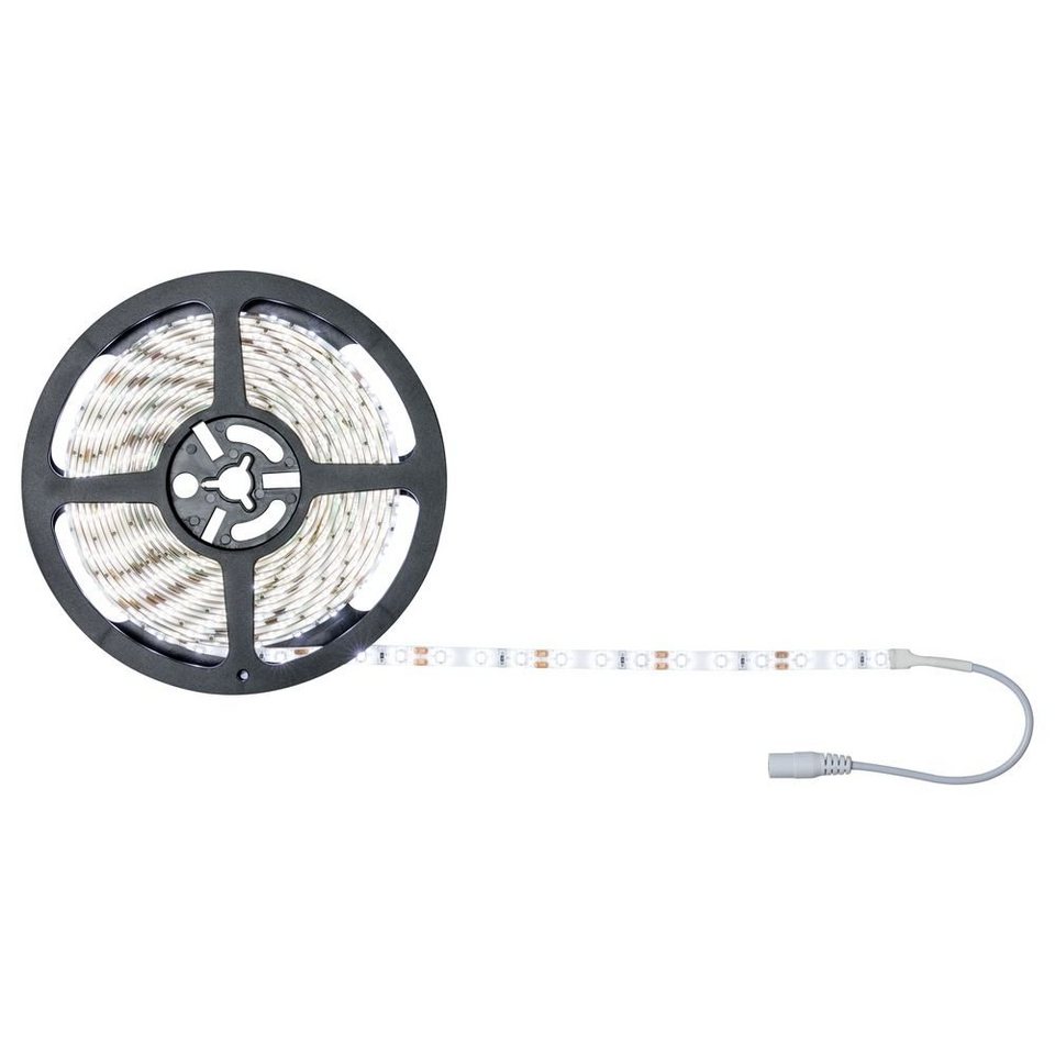 Paulmann LED Stripe LED Strip SimpLED Set, inkl. Steckertrafo,  tageslichtweiß, 5 m, 1-flammig, LED Streifen