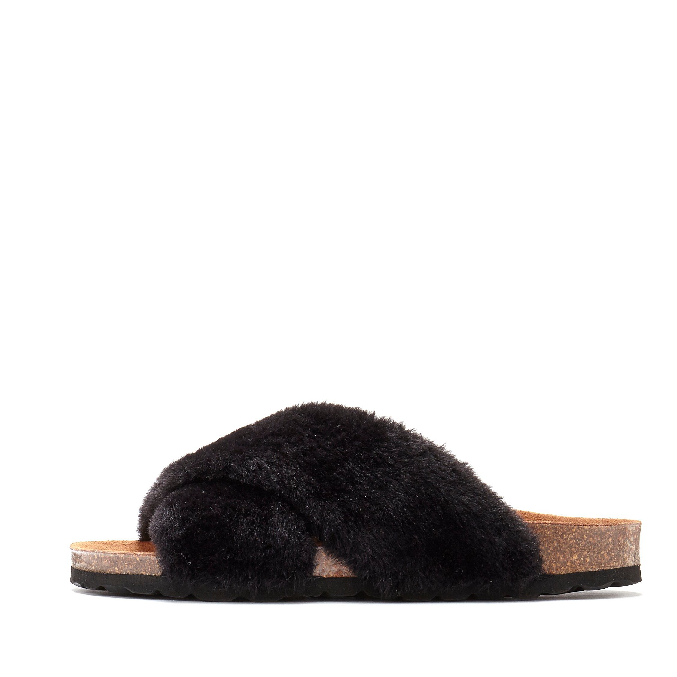 LASCANA Hausschuh, Mule, Sandale, offener Schuh, günstig online kaufen