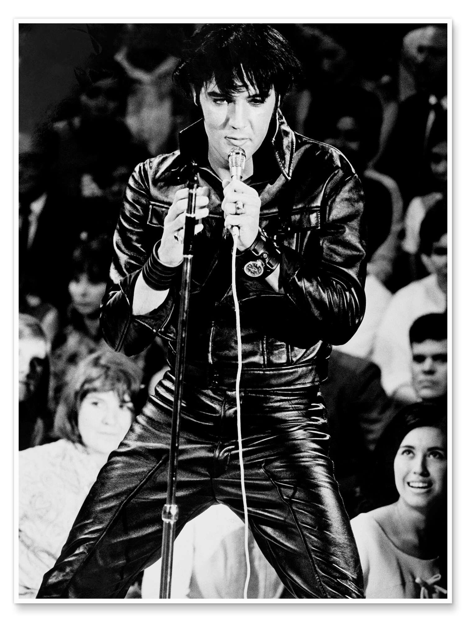 Posterlounge Elvis Presley Wandbild,