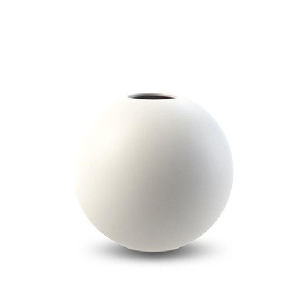 White Vase Cooee Design (8cm) Ball Dekovase