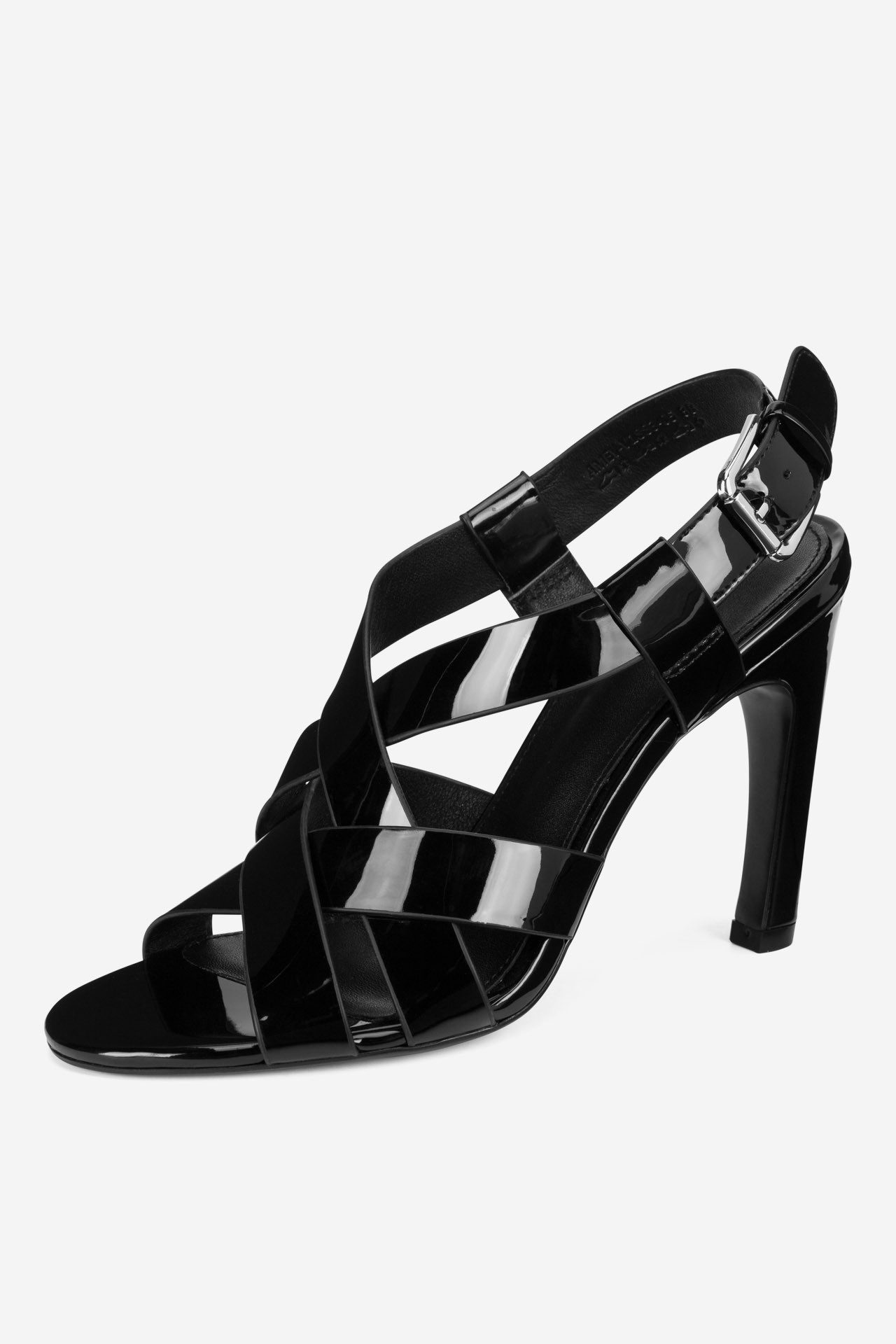 GINO ROSSI Gino Rossi AMEY‑V1883‑05 – Elegante Damen-Sandaletten aus Lackleder Sandale Lackleder, elegant, hoher Absatz