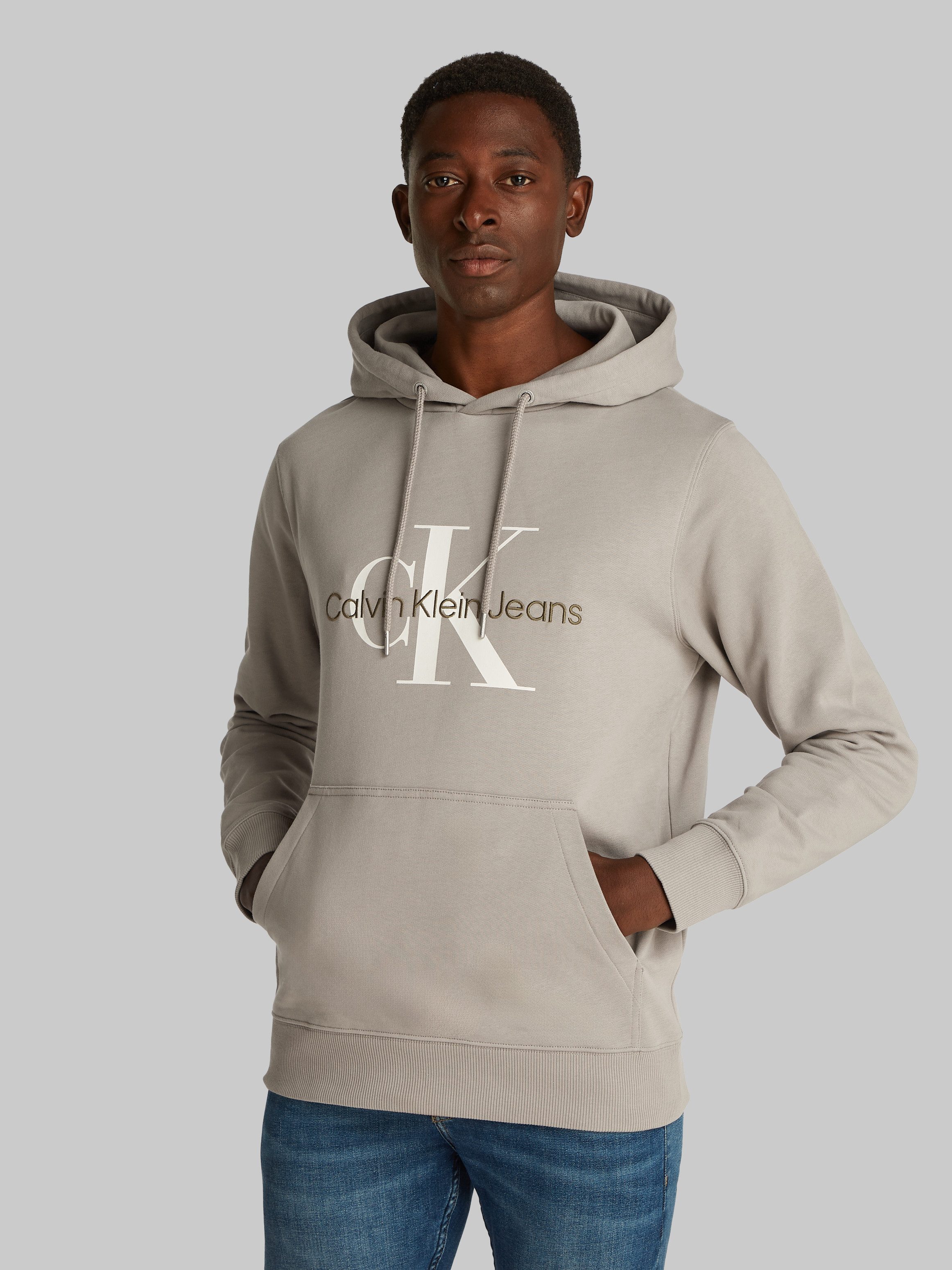 Calvin Klein Jeans Kapuzensweatshirt SEASONAL MONOLOGO günstig online kaufen