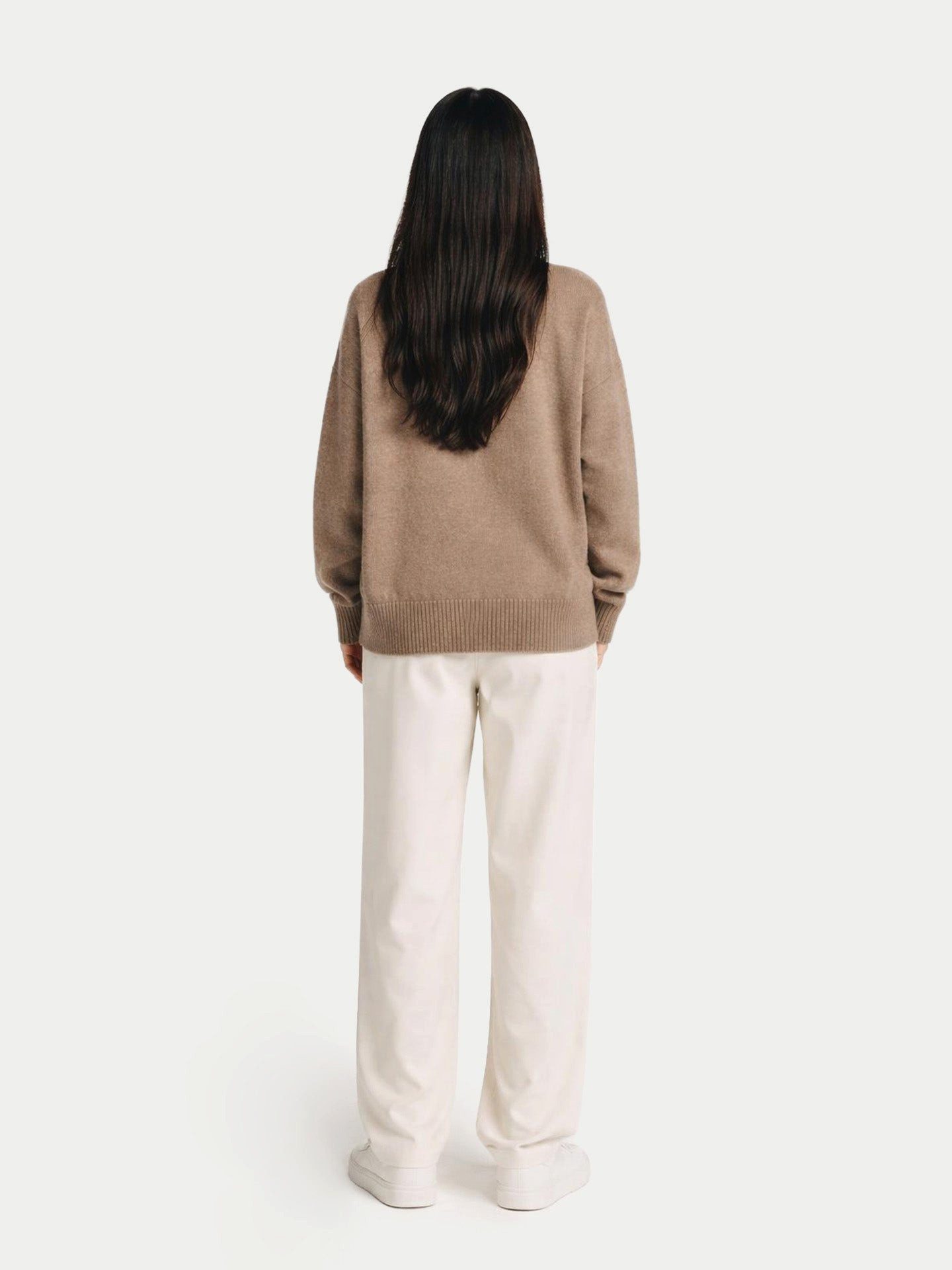 GOBI Cashmere Cardigan Lockerer Kaschmir-Cardigan mit Knöpfen