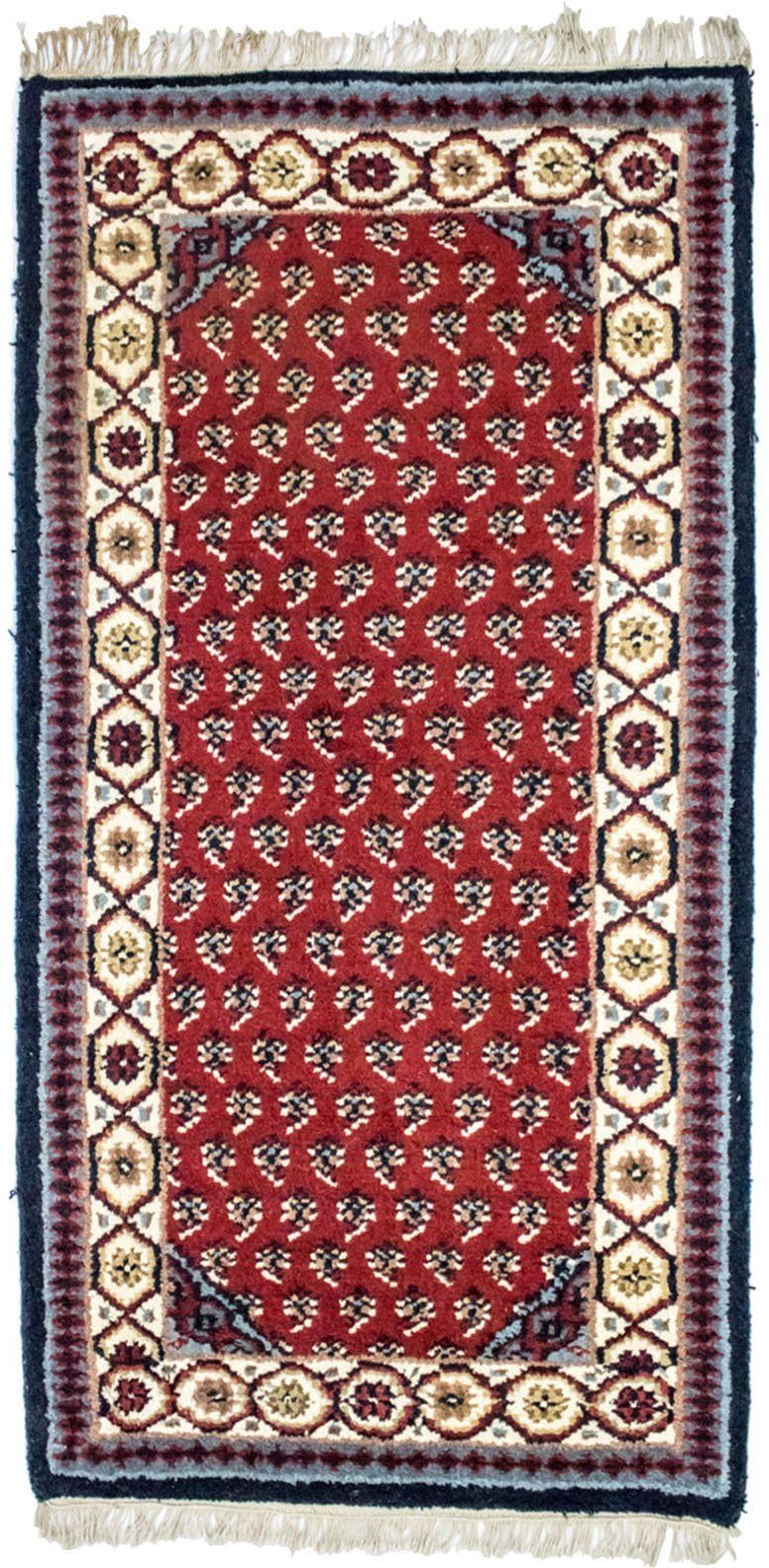 Wollteppich Mir Teppich handgeknüpft rot, morgenland, rechteckig, Höhe: 10 mm