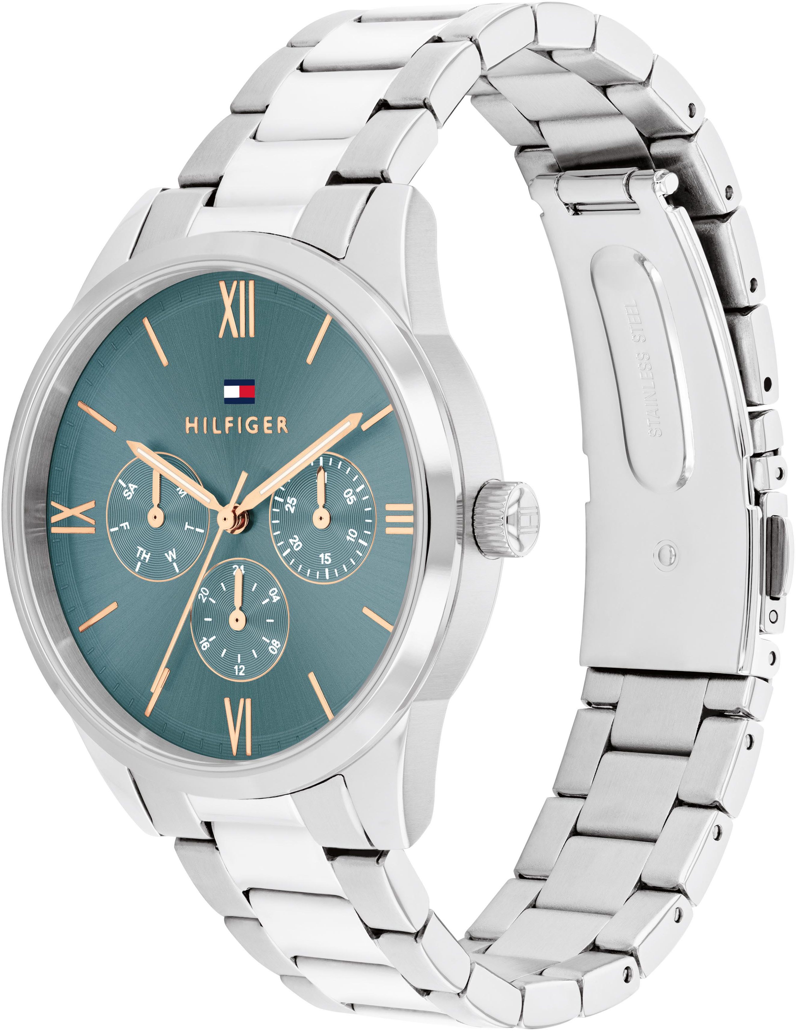 Tommy Hilfiger Multifunktionsuhr CAMILLE 1782745, Quarzuhr, Armbanduhr, Dam günstig online kaufen