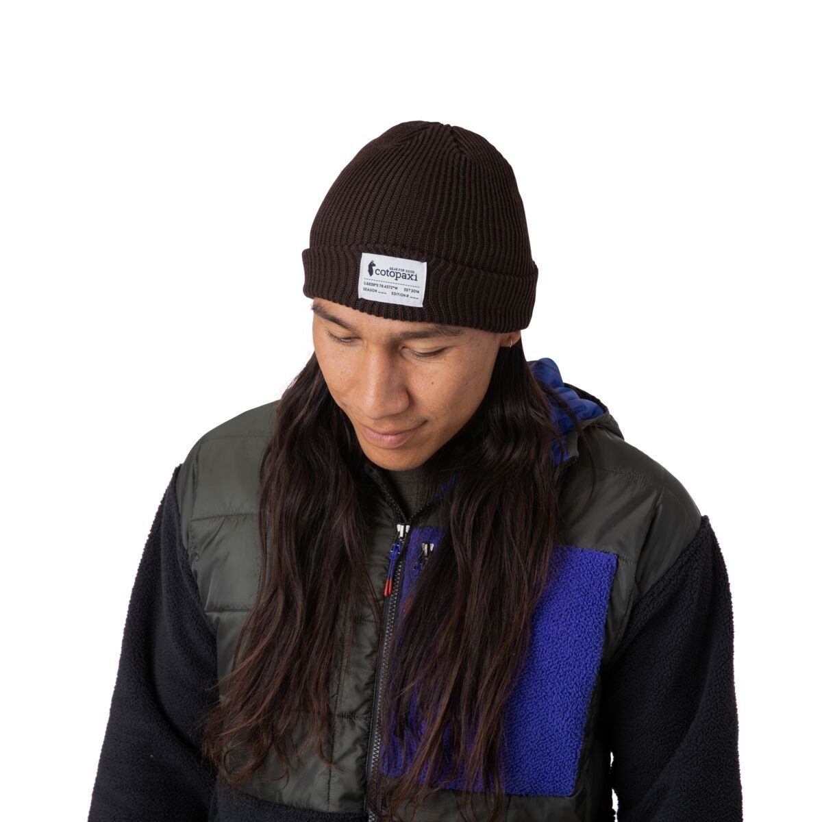 Cotopaxi Strickmütze Cotopaxi Wharf Beanie Black Iris