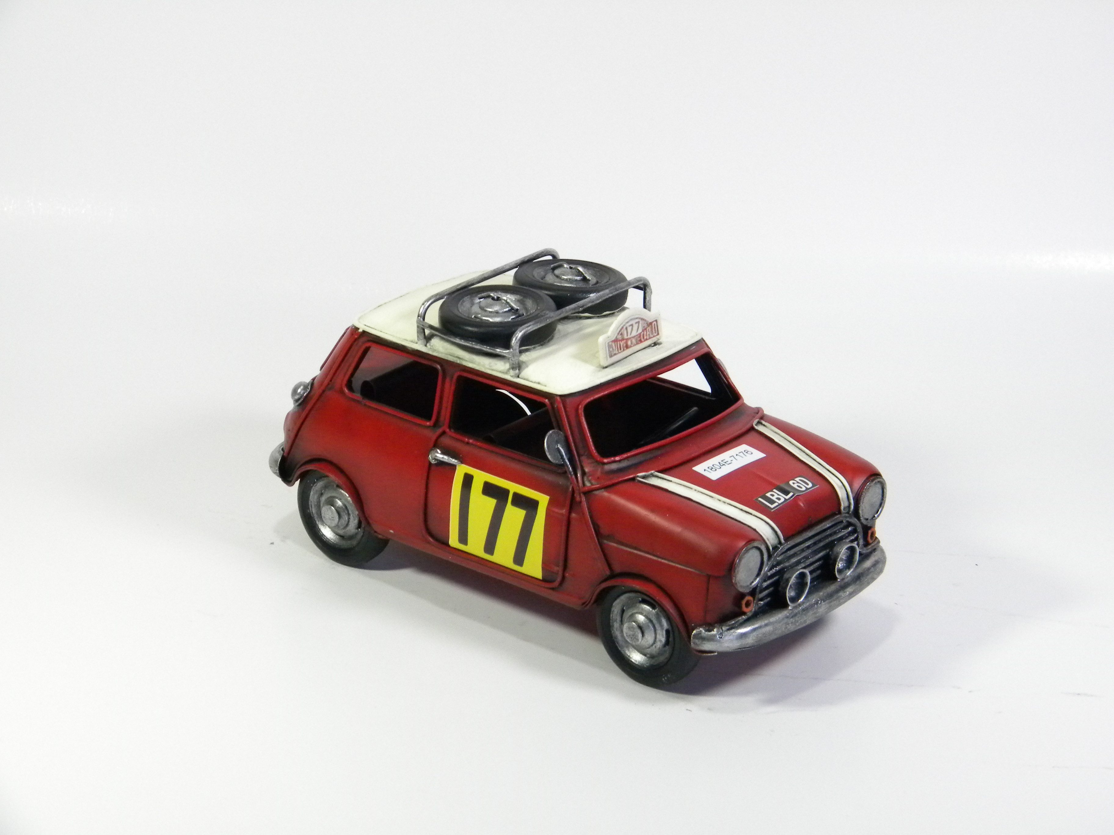 Dynasun Modellauto Car 1804E-7176, (1-tlg), Auto 23cm Metall Vintage Automodell im Retro-Style Oldtimer