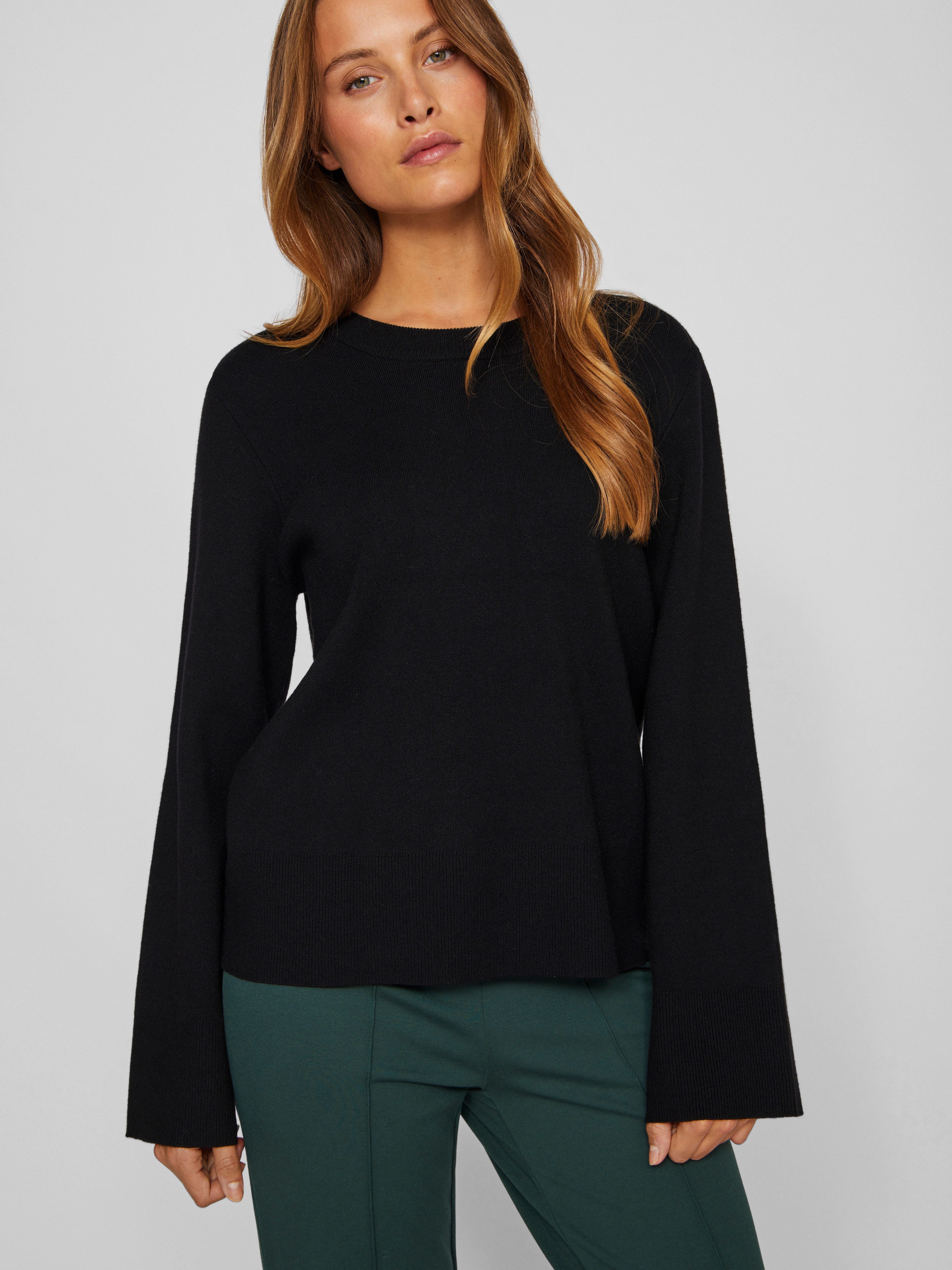 Vila Rundhalspullover VICASSIE O-NECK L/S KNIT günstig online kaufen