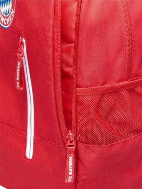 FC Bayern Freizeitrucksack FC Bayern München 5 Sterne Logo rot, Aus recyceltem PET Material