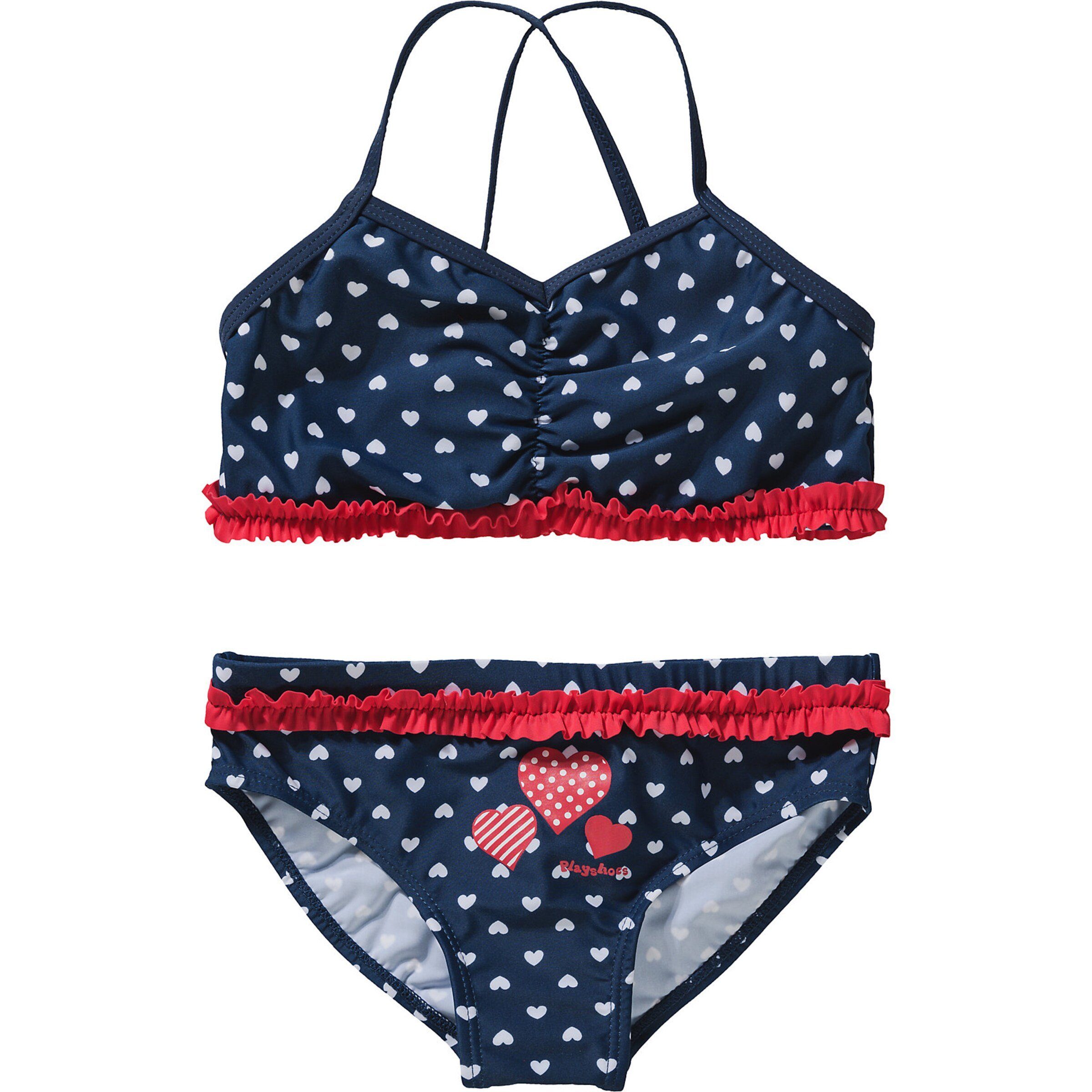 Bustier-Bikini Schwäne