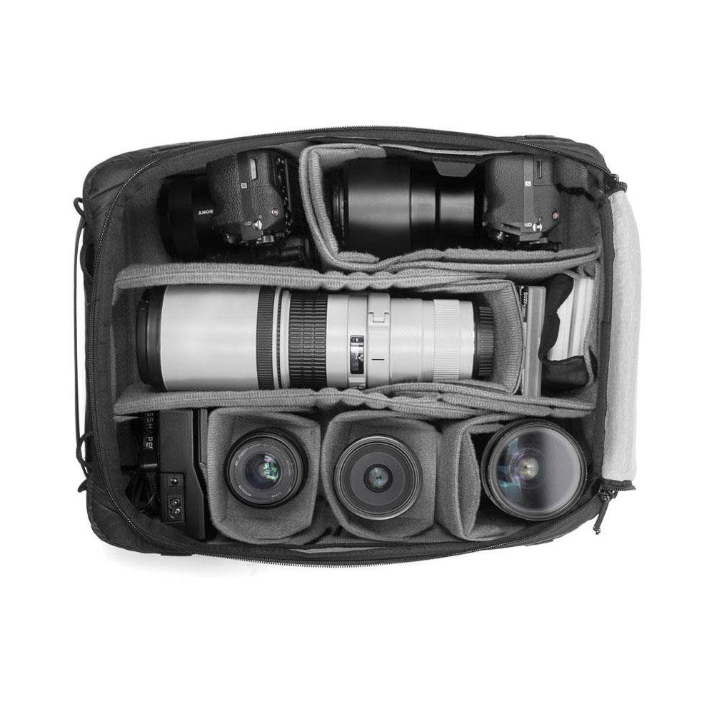 Camera Cube large Travel Backpack Design Rucksack für Peak