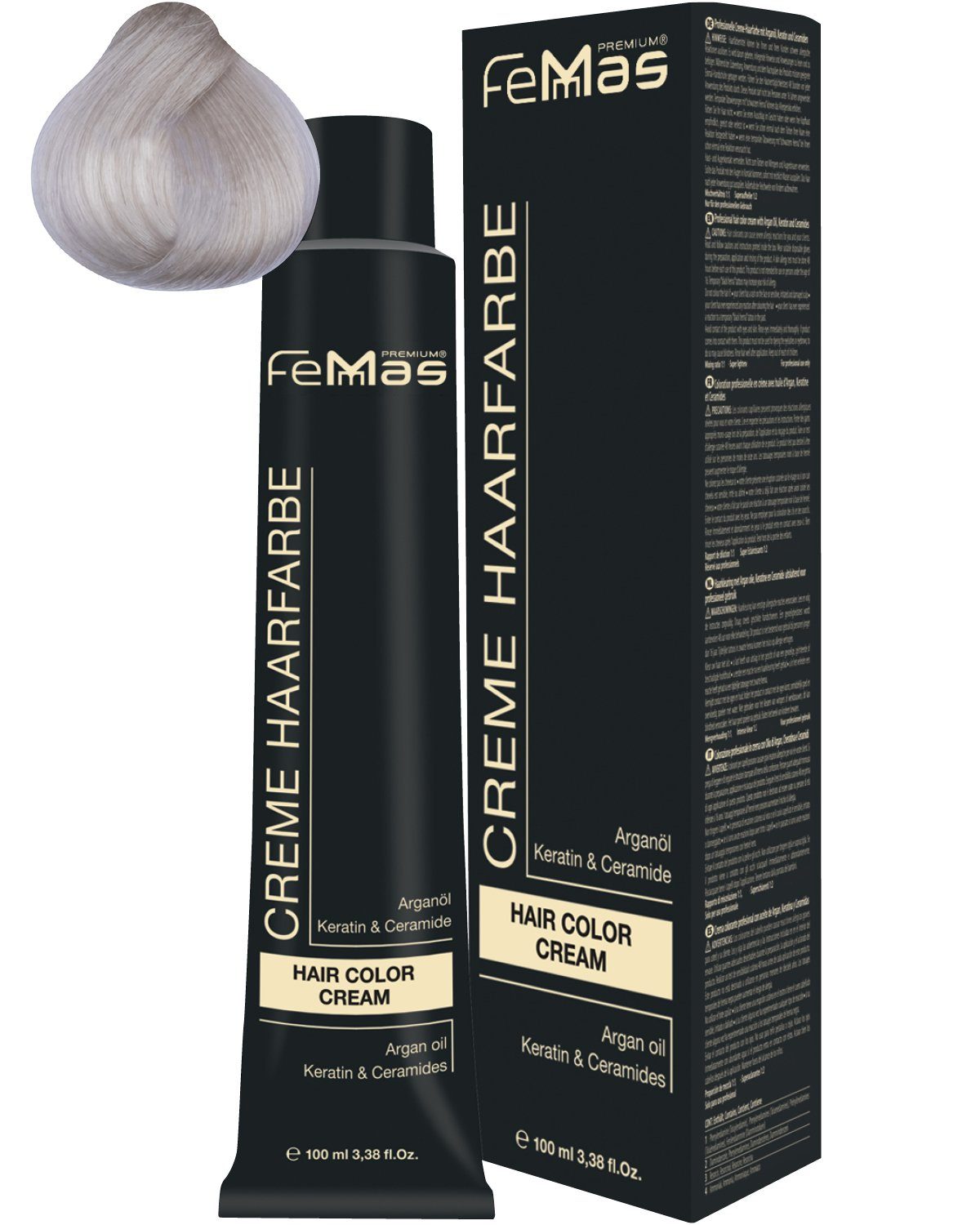 Femmas Premium Haarfarbe Femmas Hair Color, 1-tlg., Profi-Qualität