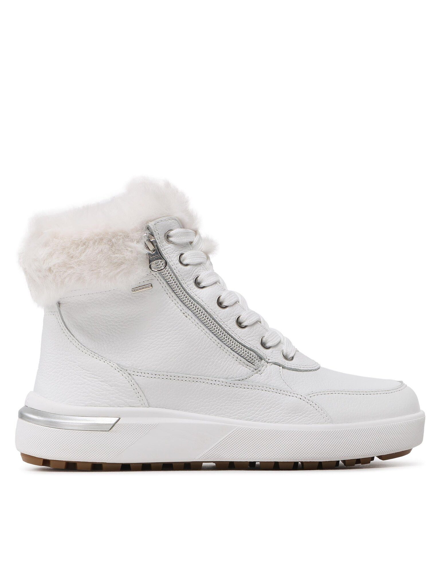 Geox Stiefeletten D Dalyla B Abx A D26QSA 00046 C1000 White Stiefelette