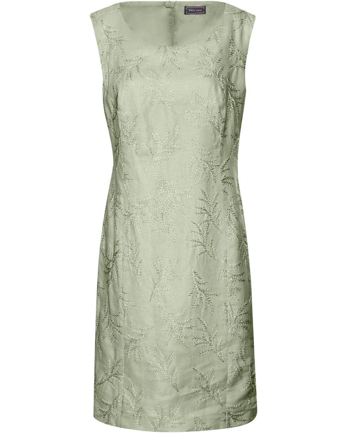 White Label Etuikleid Leinenkleid