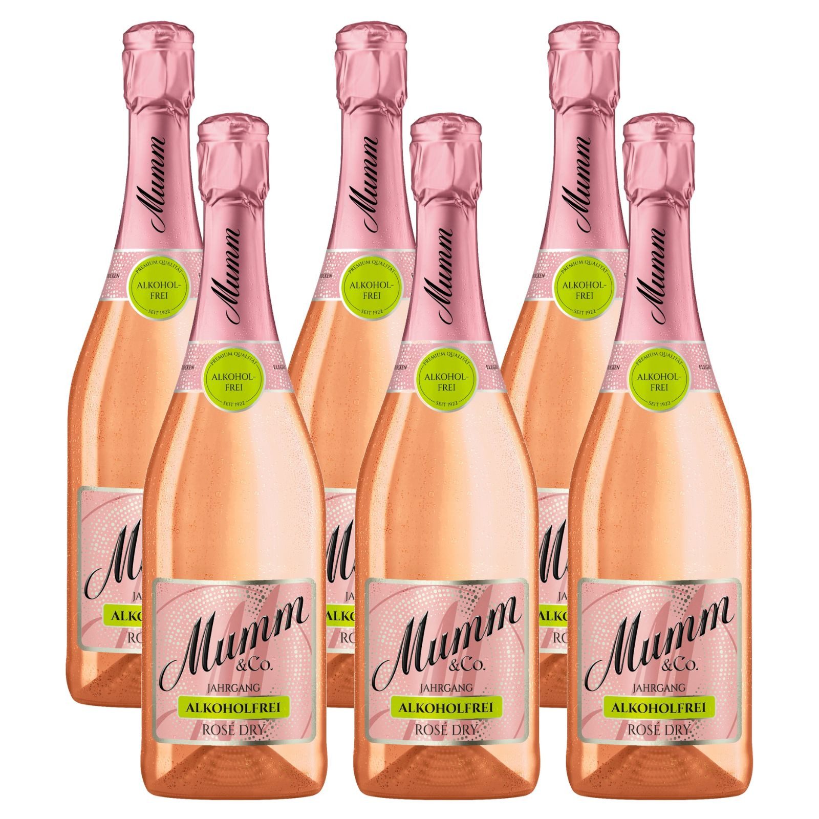 Mumm Sekt Mumm Dry Alkoholfreier Jahrgangssekt (6x0,75l)