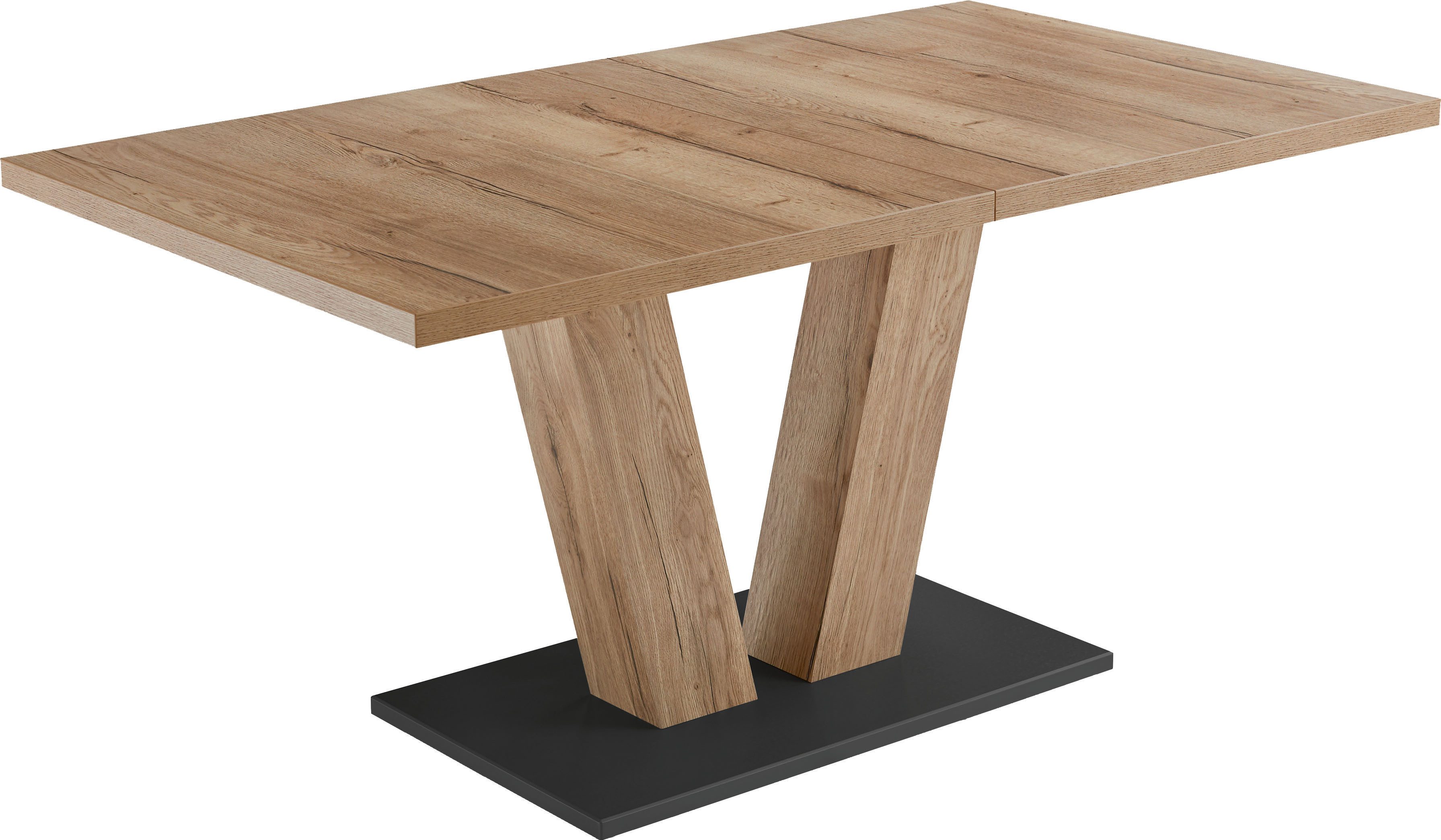 NIEHOFF SITZMÖBEL Esstisch Multi Decor, Synchronauszug, 2 Einlegeplatten, Höhe 76