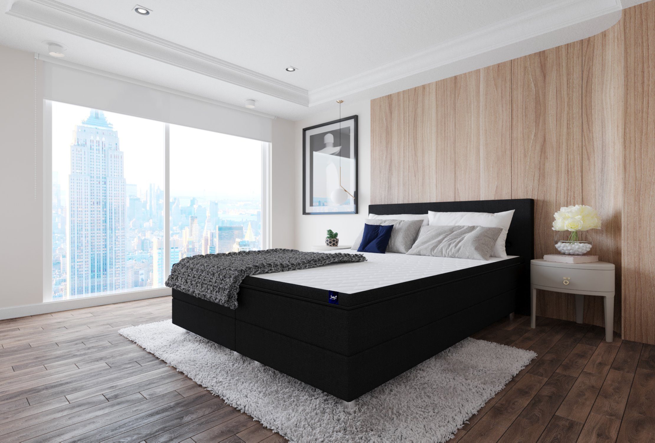 Best for Home Boxbett Neo Sawana Bonellfederkernmatratze mit 5 cm Topper (9 günstig online kaufen