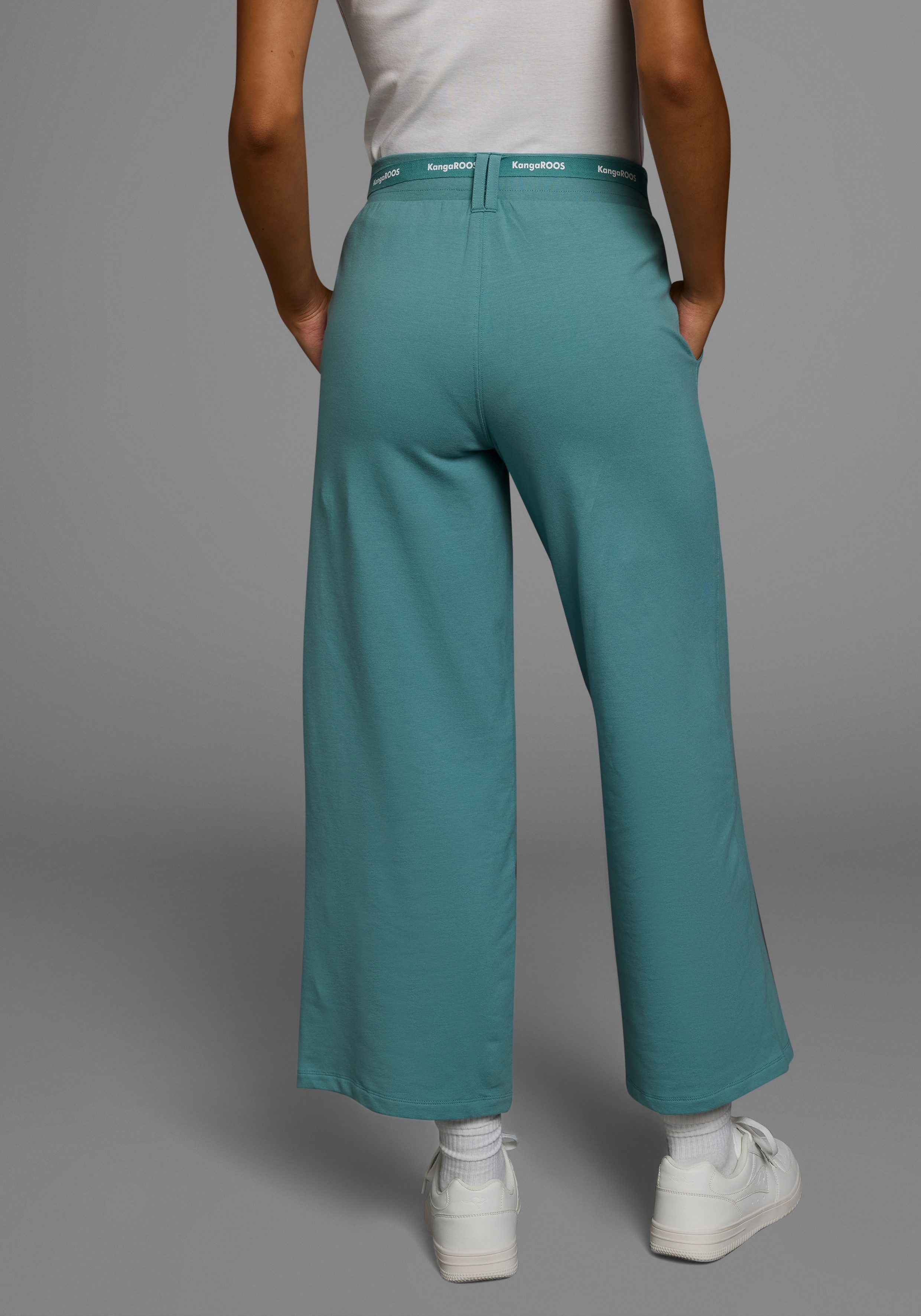 KangaROOS Jerseyhose mit weitem Bein in Culotte Form günstig online kaufen
