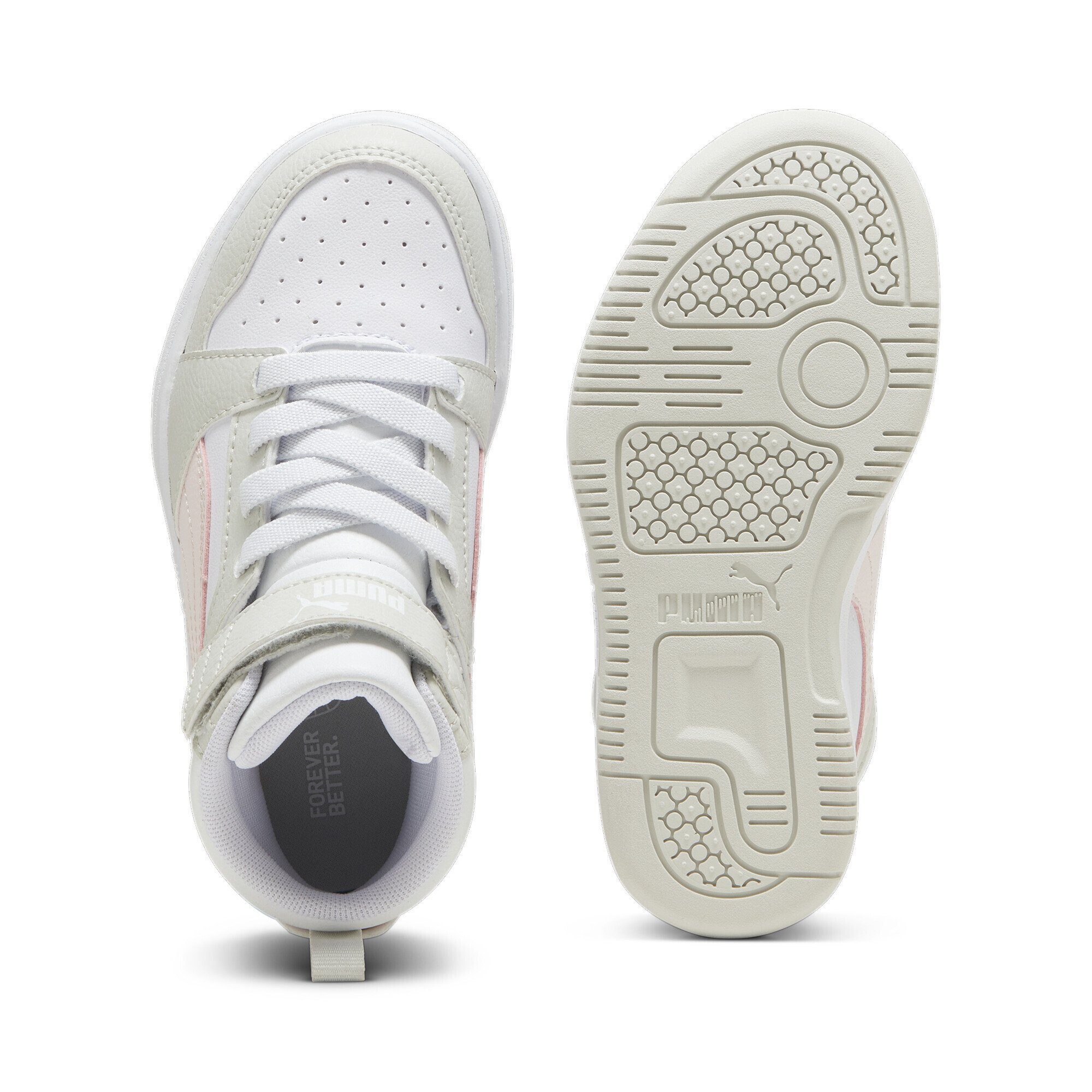 Frosty Mid Sneakers Rebound Sedate White Gray PUMA Sneaker Pink V6