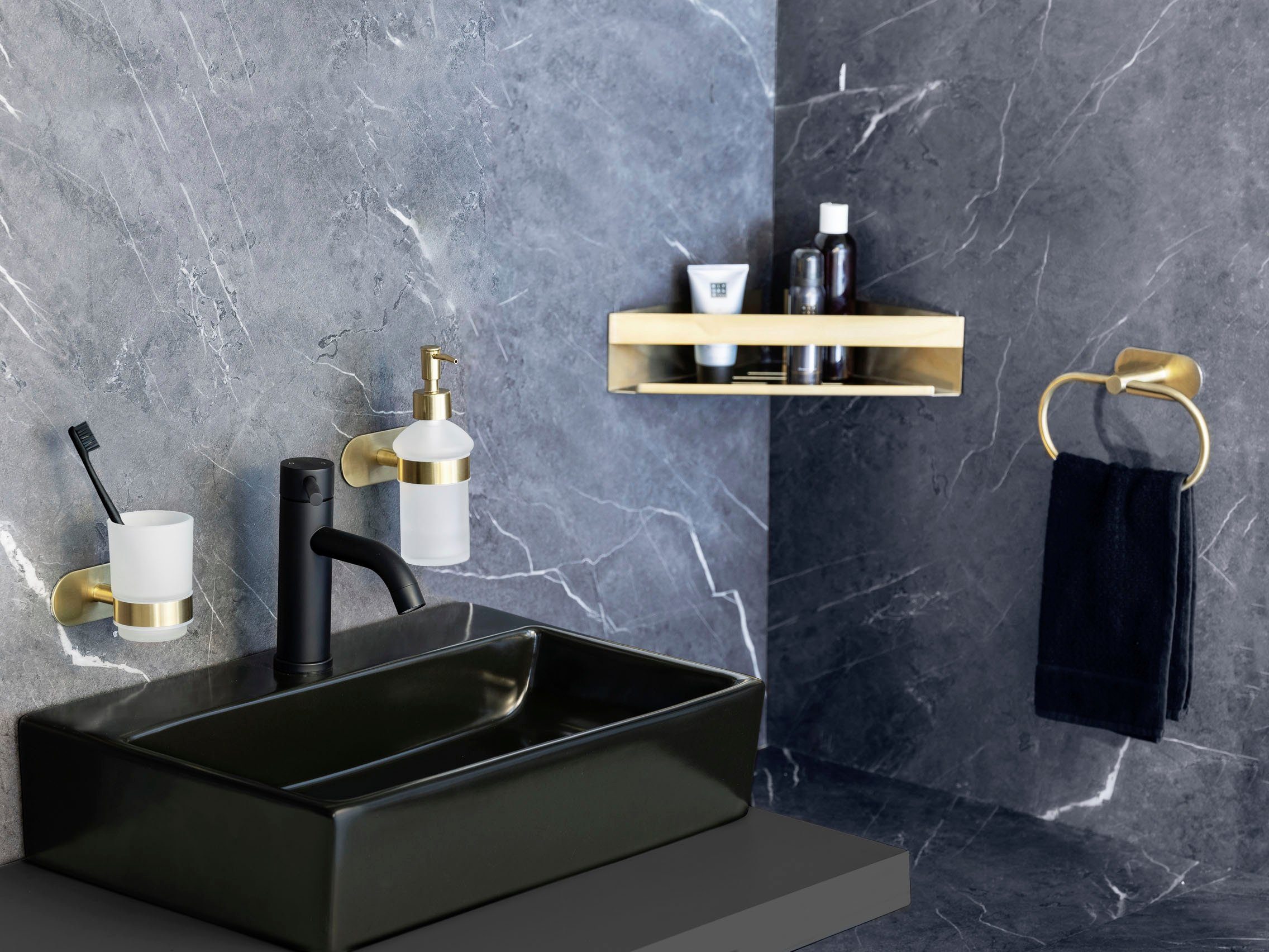 WENKO Handtuchring Turbo-Loc® Orea, Befestigen ohne Bohren günstig online kaufen