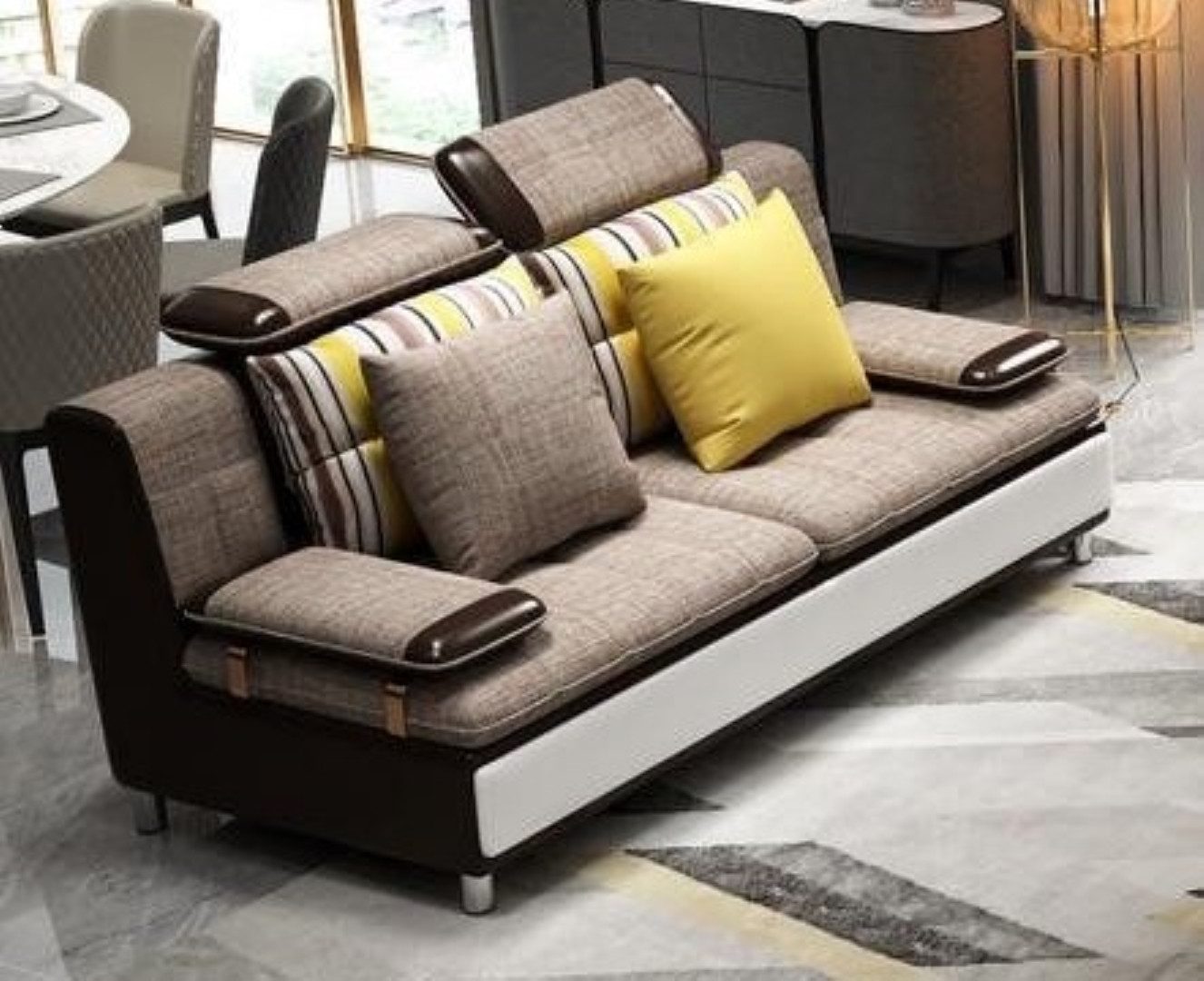 3-Sitzer Möbel-Sofa mit drei Sitzen im Lounge-Design