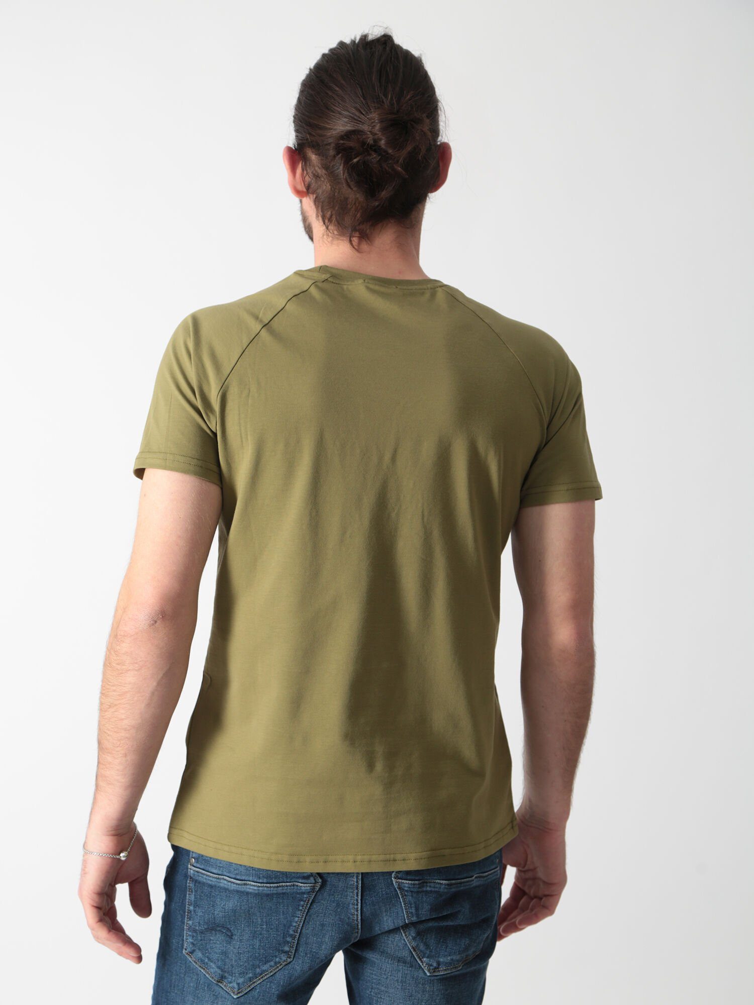 T-Shirt Denim mit Miracle of Olive Logo