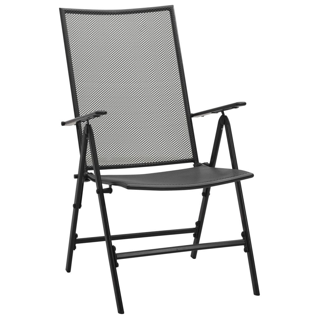 vidaXL Gartenstuhl Klappstühle 4 Stk. Mesh günstig online kaufen