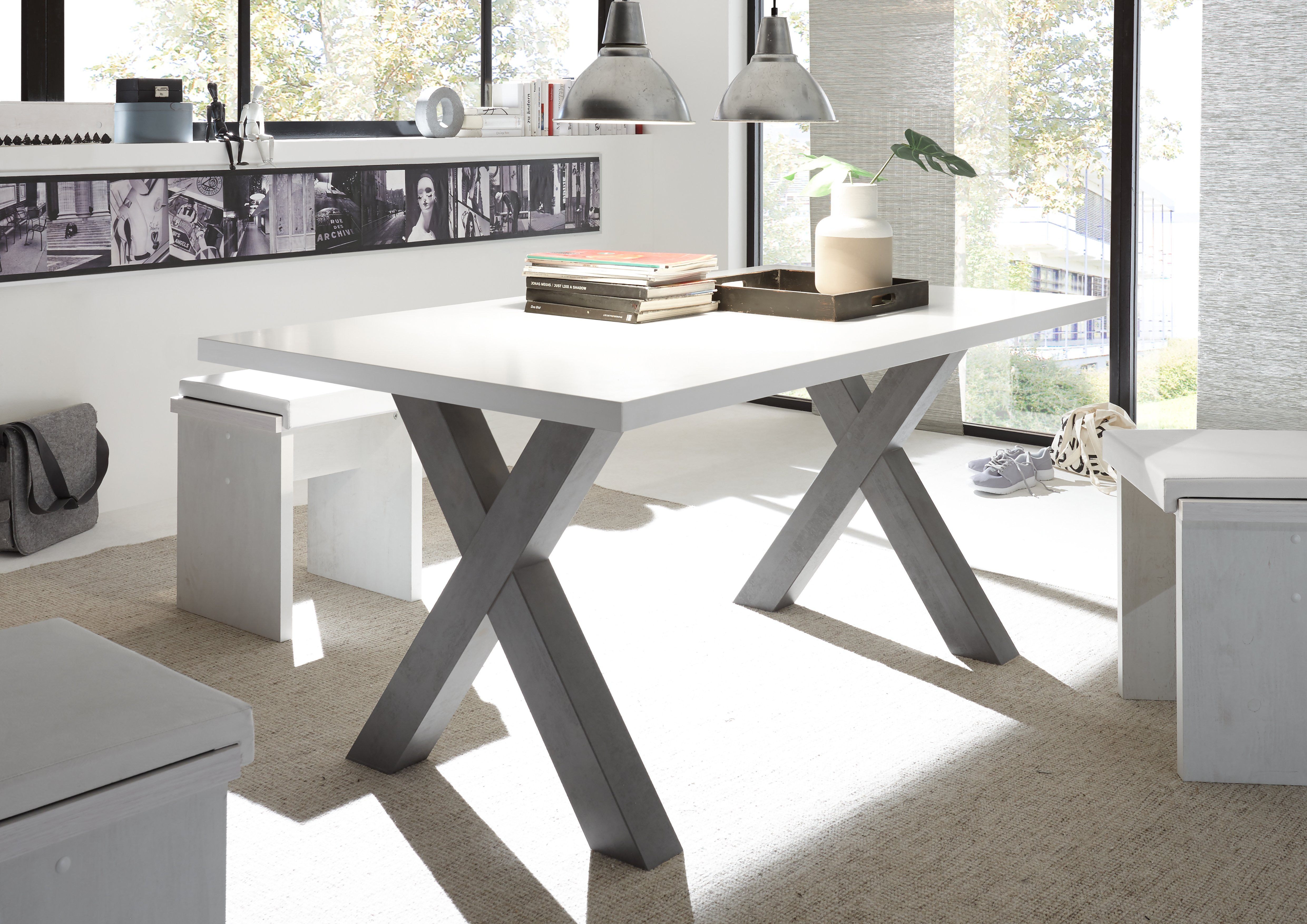 Esstisch Esstisch X 160 cm Mister