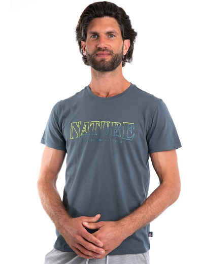ROADSIGN australia T-Shirt »Nature« (1-tlg) mit Logo-Aufdruck und Rundhalsausschnitt, 100 % Bio-Baumwolle