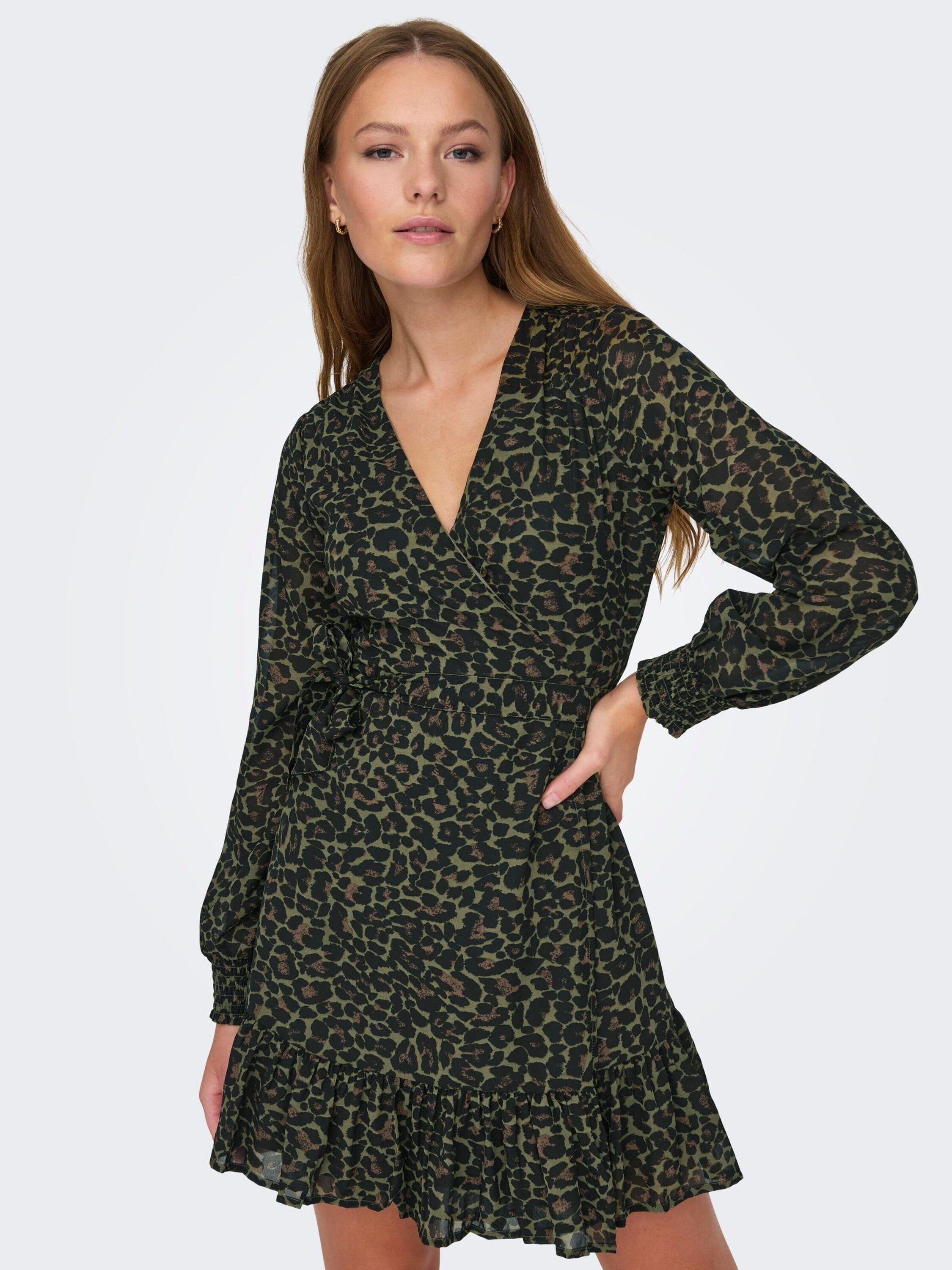ONLY Minikleid STAR (1-tlg) Drapiert/gerafft