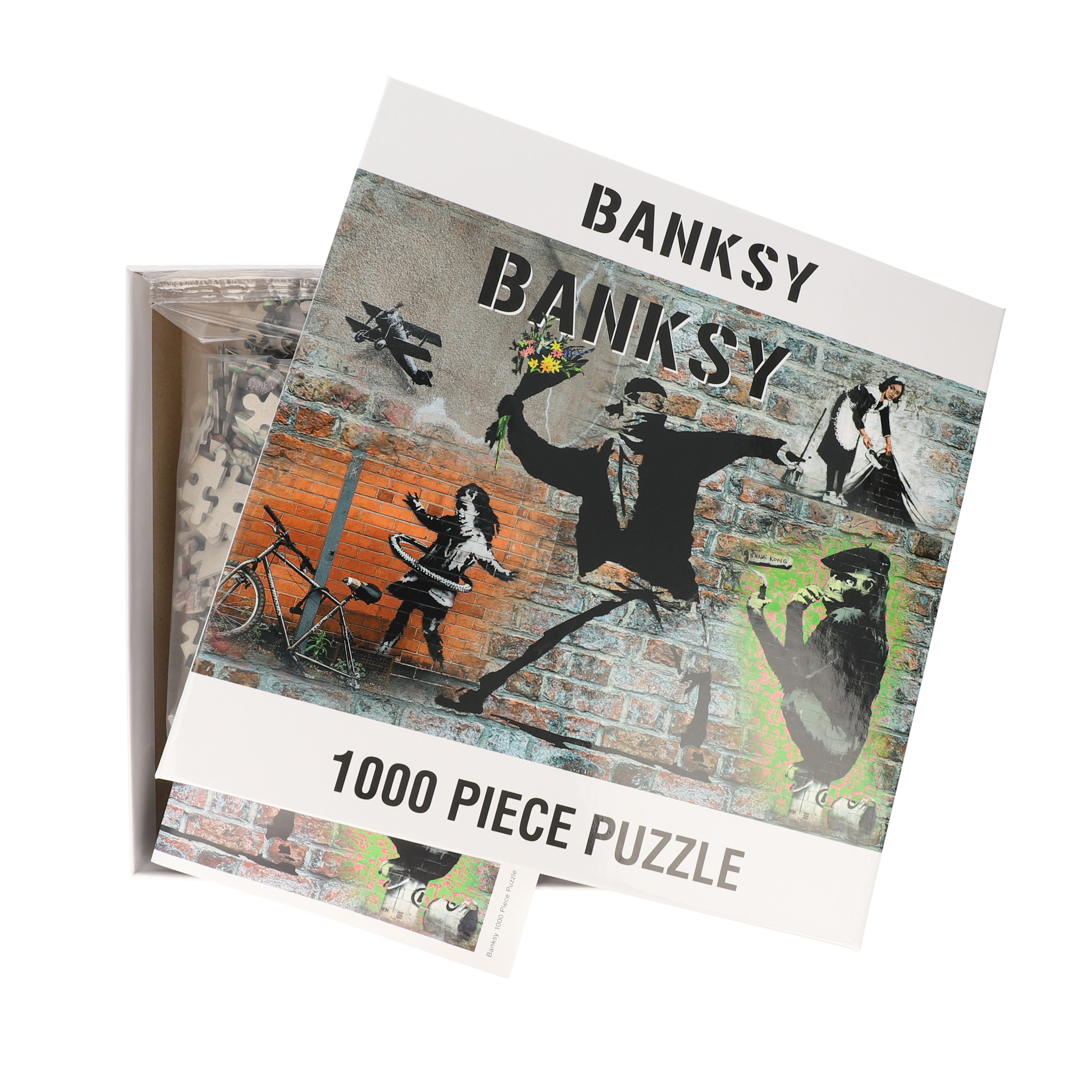 AvantgART Puzzle Banksy Puzzle, Banksy Kunstdruck, 1000 Teile Puzzle, 1000 Puzzleteile, Puzzleteile