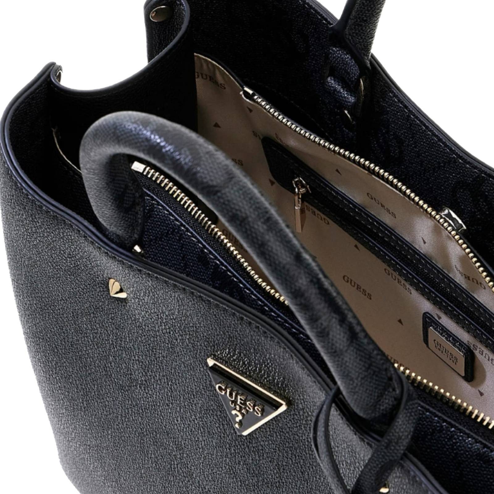 Guess Handtasche Meridian II Girlfriend Satchel – Bild 3 von 3