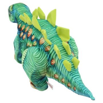 Sweety-Toys Kuscheltier Sweety Toys 10837 Plüsch Dinosaurier Stoff 55 cm grün Stegosaurus - Knochenplattenechse-