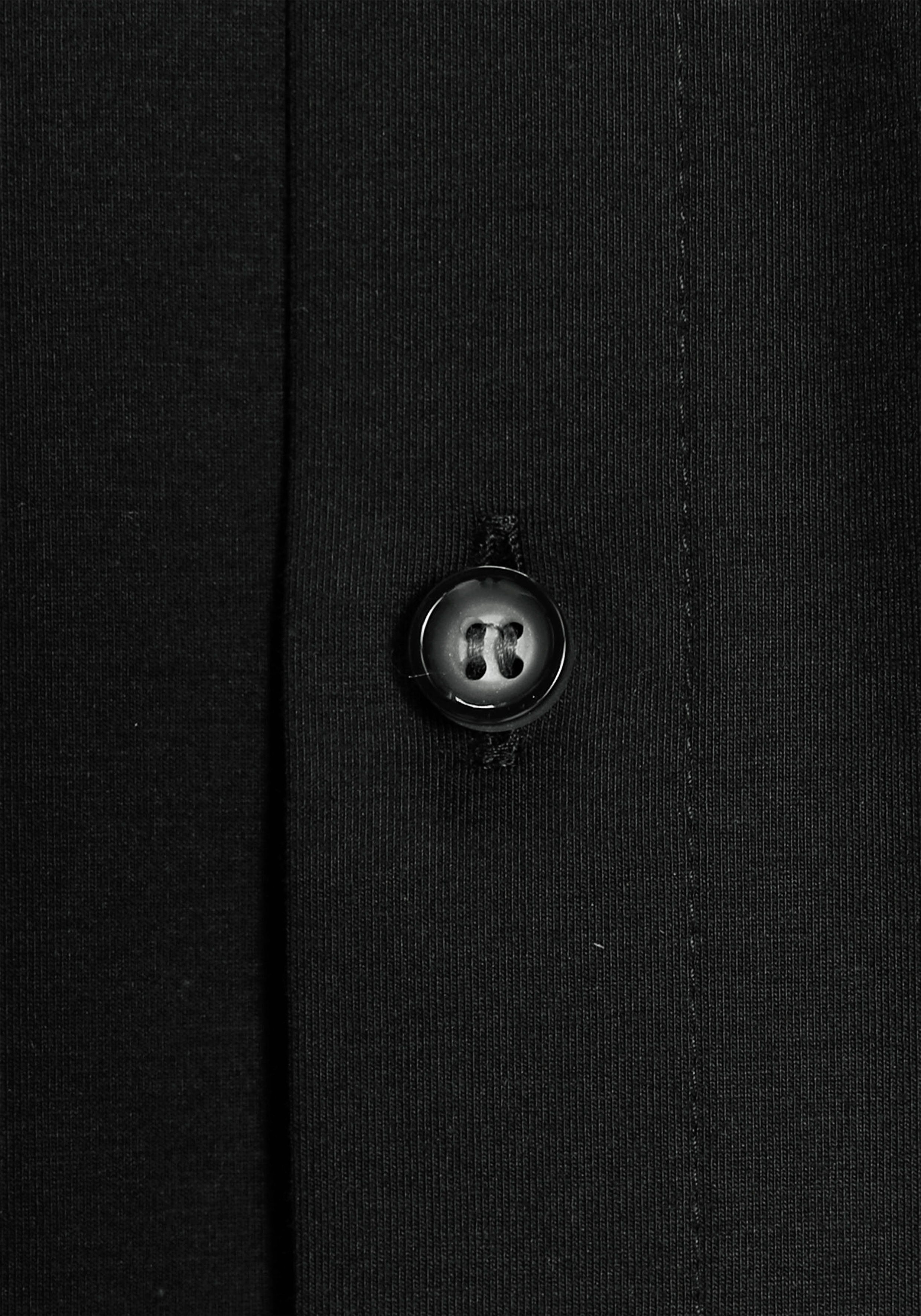 in Qualität Five schwarz body Level Businesshemd Jersey fit OLYMP