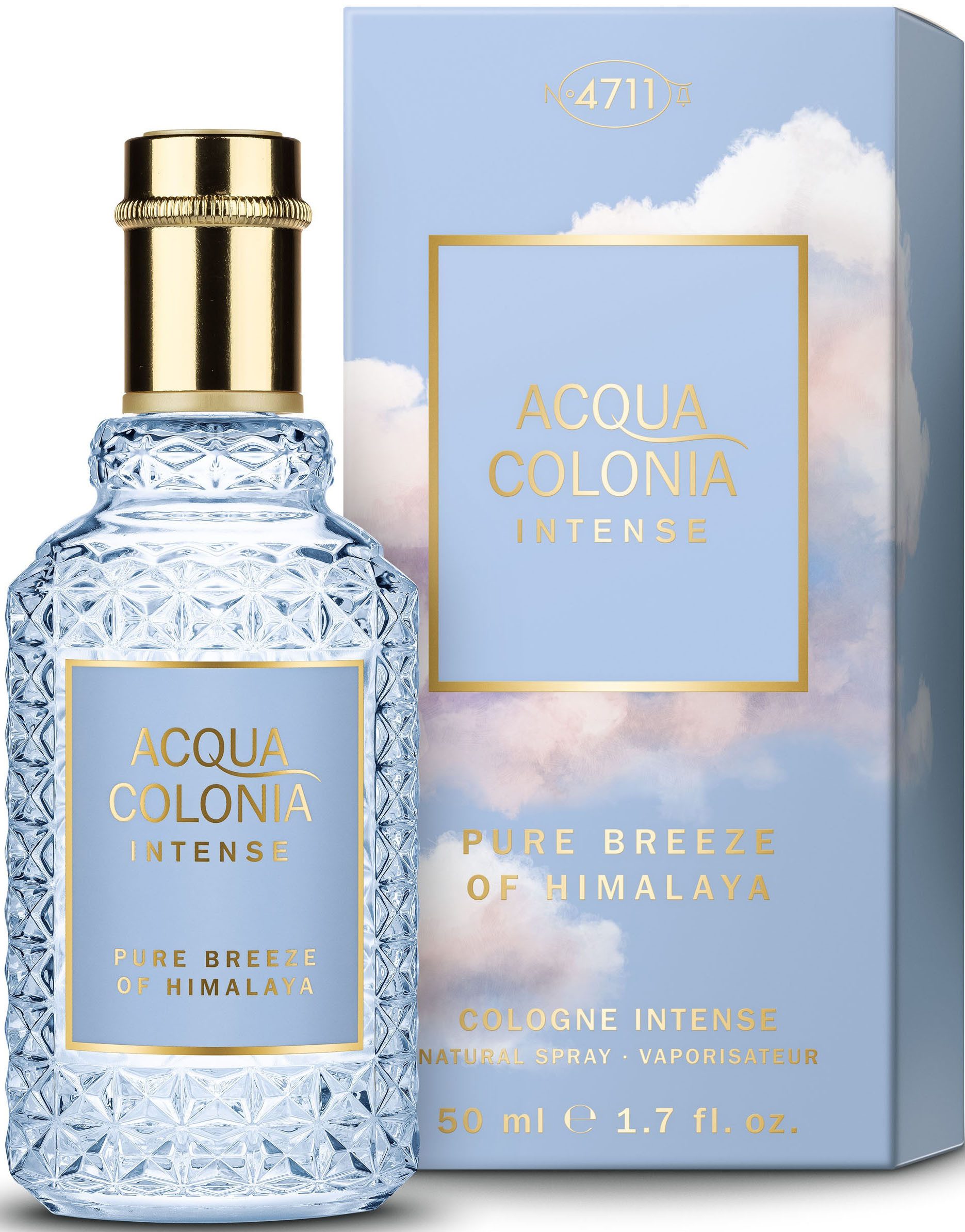 4711 Eau de Cologne PURE BREEZE OF HIMALAYA EAU DE COLOGNE, 1-tlg., Frischer Damenduft mit Zitrusnoten, Bergamotte und Mandarine.
