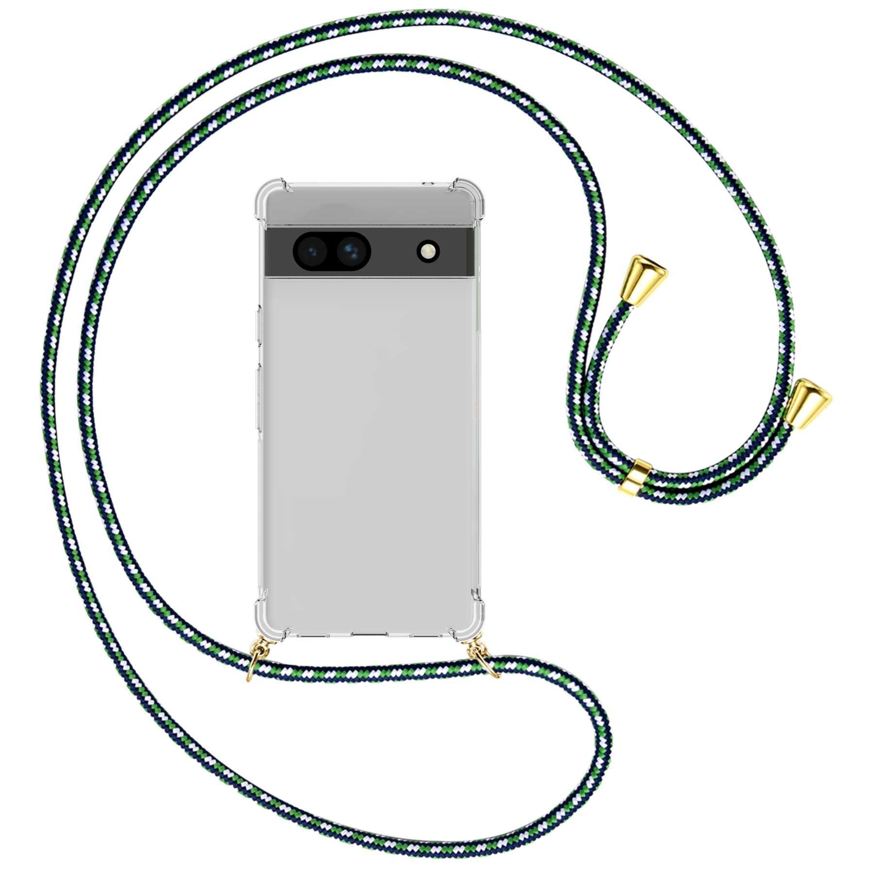 mtb more energy Handykette für Google Pixel 7a [NC-649-G], Umhängehülle mit Band [NC-649-G]