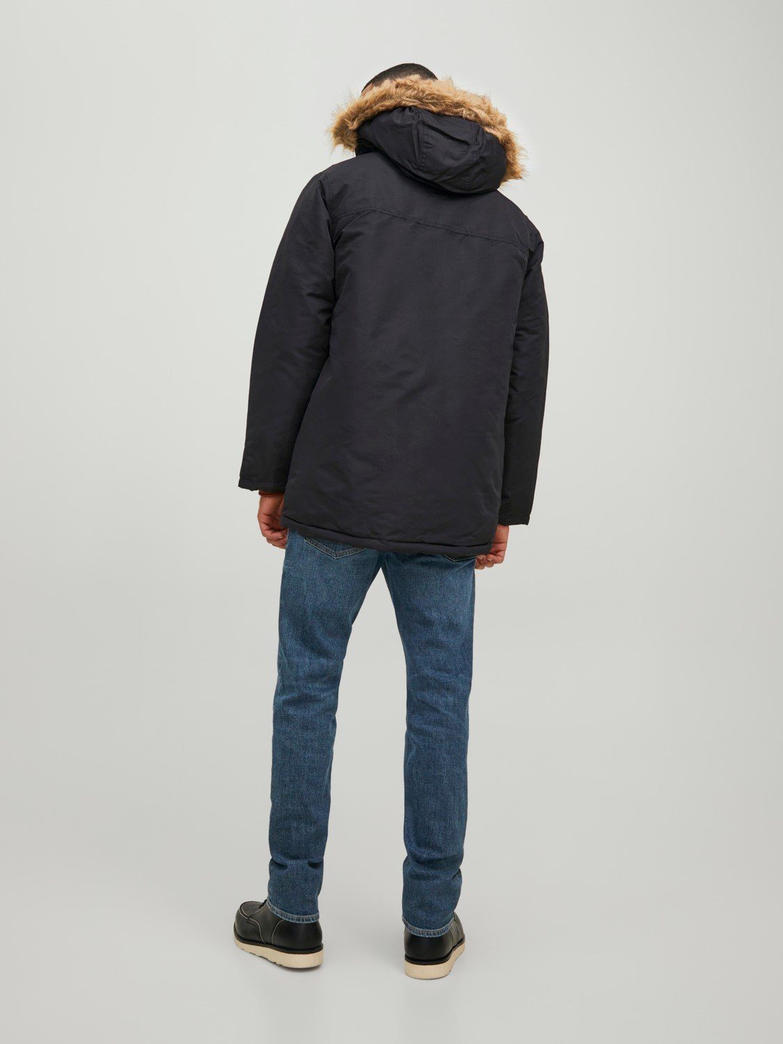 Jack & Jones Winterjacke Jack & Jones Herren Jacke JjeCraft Kapuze Wasserabweisend