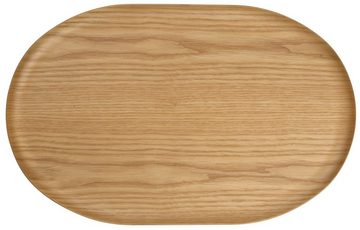 ASA SELECTION Teller ASA Selection wood Holztablett, oval beige