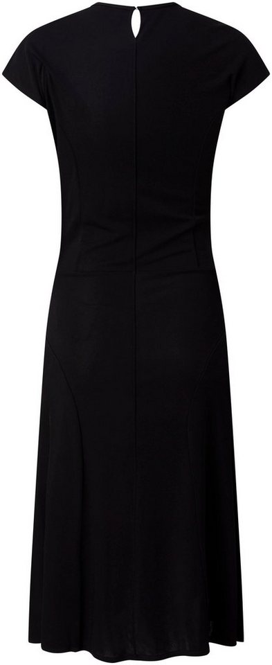 Calvin Klein Maxikleid SHEER JERSEY FIT & FLARE DRESS