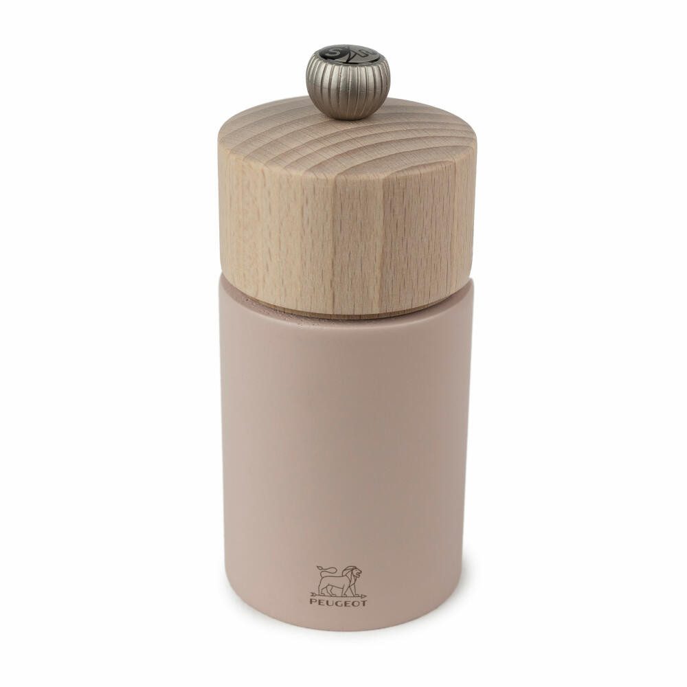 PEUGEOT Salzmühle BOREAL 12cm Zirkonia-Mahlwerk Buchenholz Blütenrosa Manuell