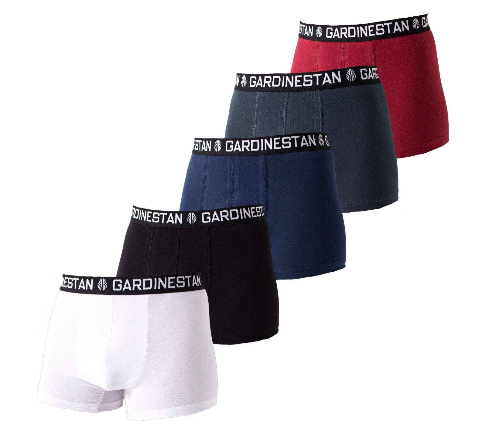 GARDINESTAN JUNG CFO GmbH Boxer Boxershorts Pants Herren Männer Unterhosen(5er 10 pack) Moderne (5-St., 5 Pack, 10 pack) Boxershorts Pants Herren Männer Unterhosen Weiß